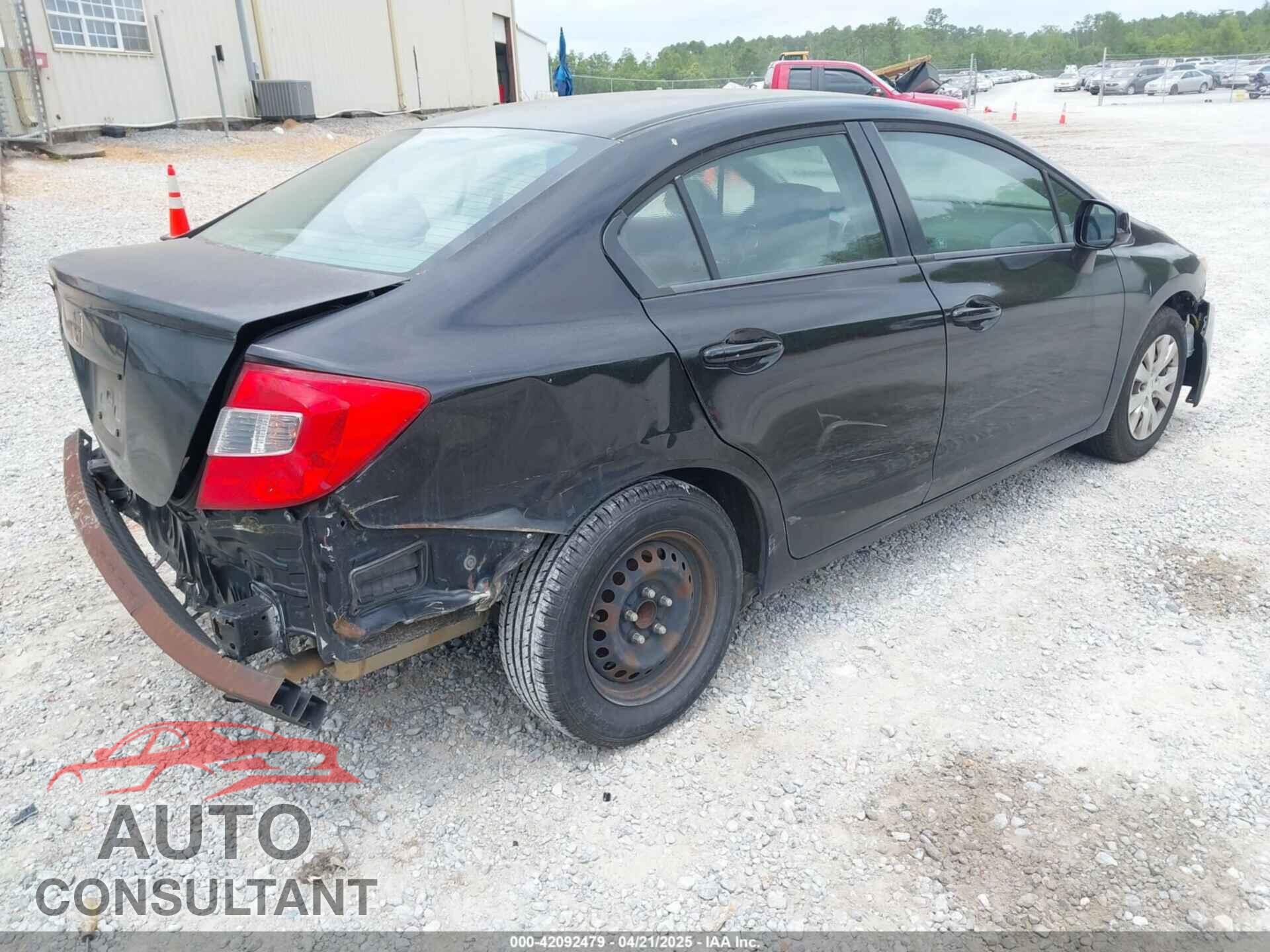 HONDA CIVIC 2012 - 2HGFB2F55CH521509