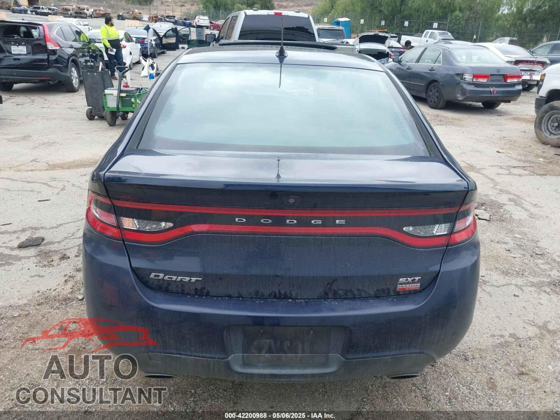 DODGE DART 2013 - 1C3CDFBH3DD257762