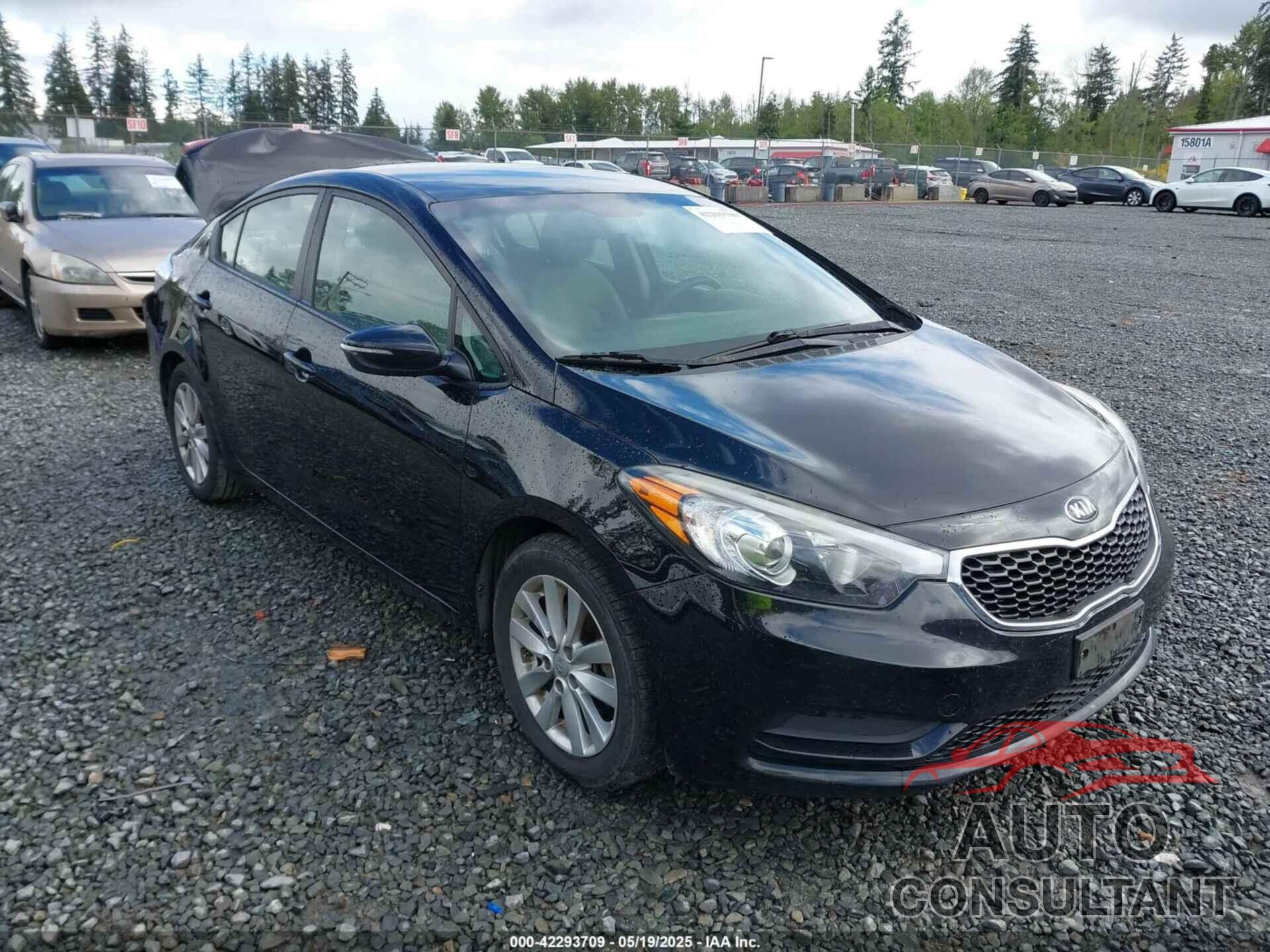 KIA FORTE 2016 - KNAFX4A61G5590512