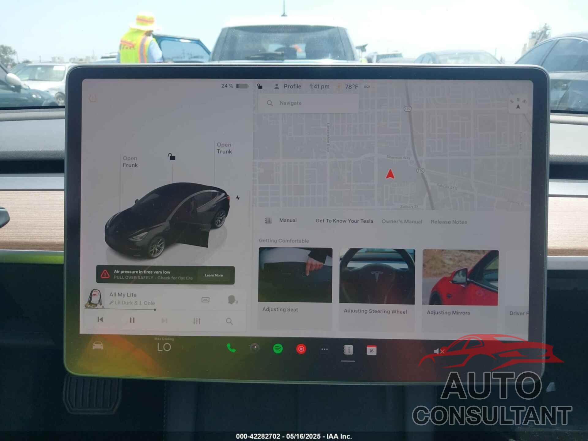 TESLA MODEL 3 2022 - 5YJ3E1EB3NF273165
