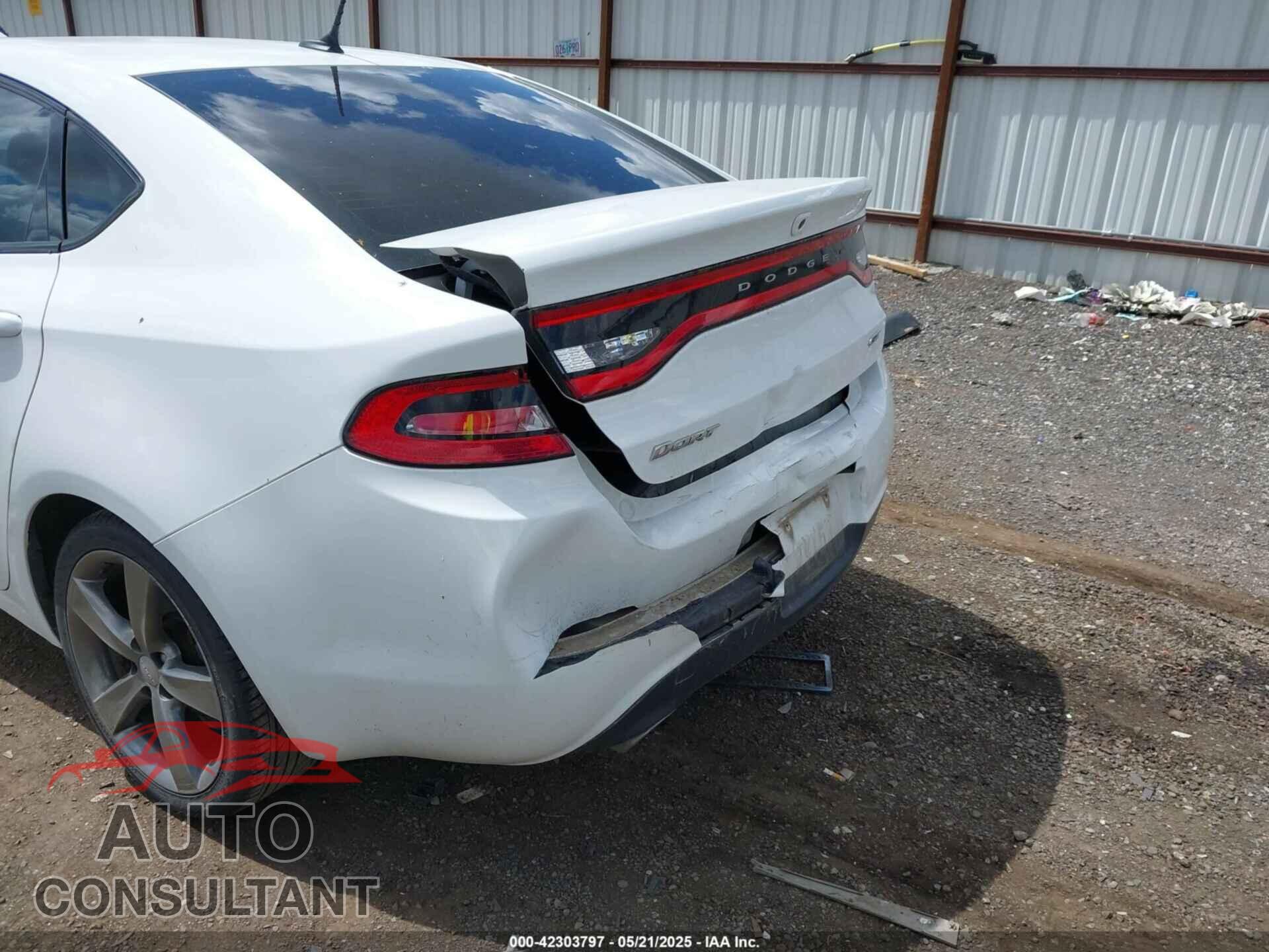 DODGE DART 2014 - 1C3CDFEB5ED723409