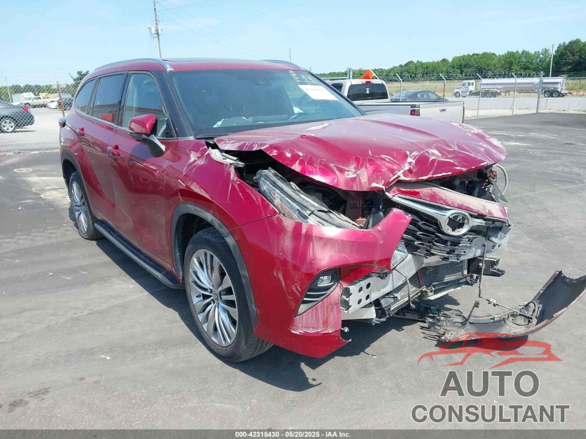 TOYOTA HIGHLANDER 2023 - 5TDKDRAH0PS037708