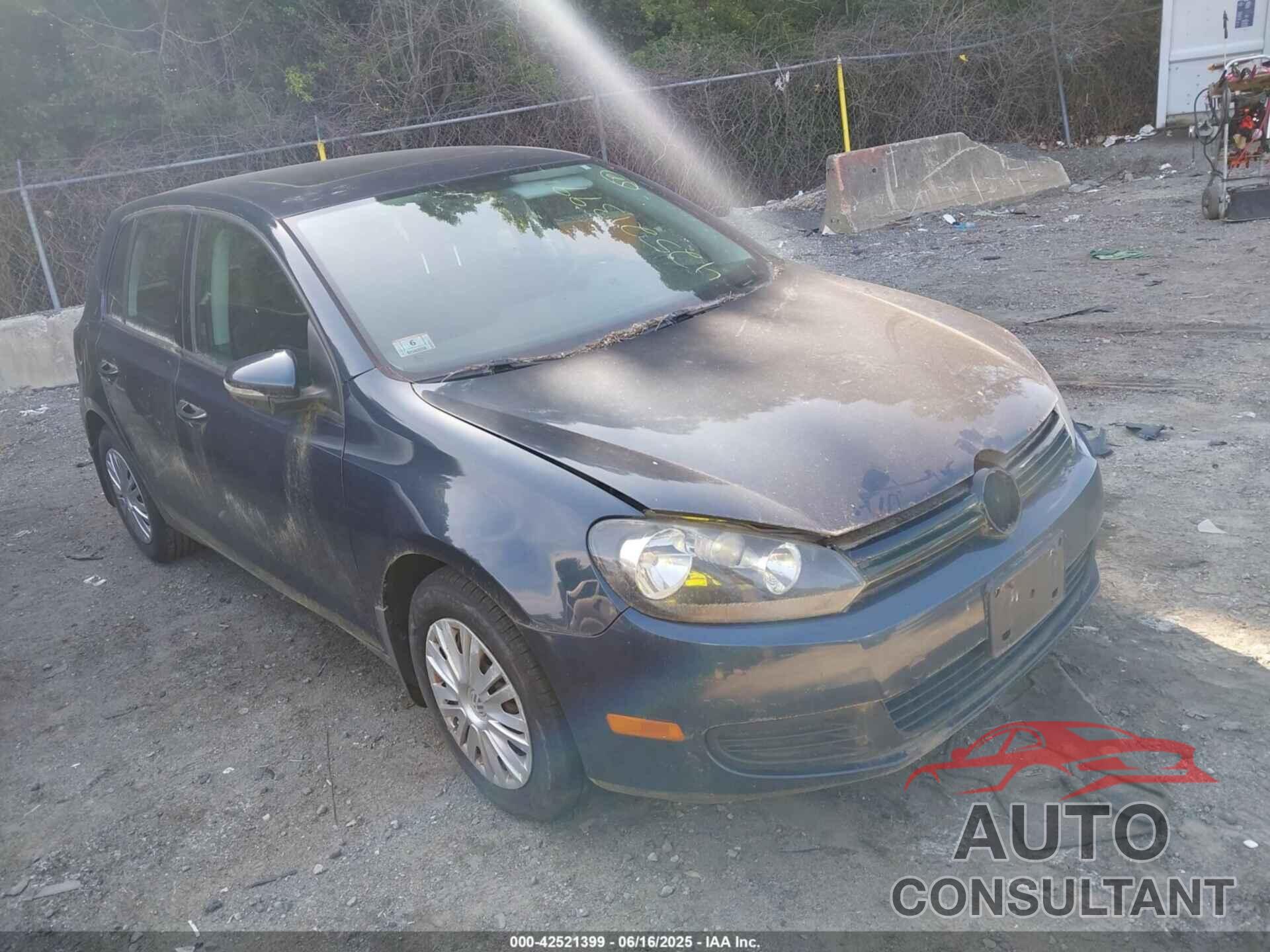 VOLKSWAGEN GOLF 2012 - WVWDB7AJ4CW198112
