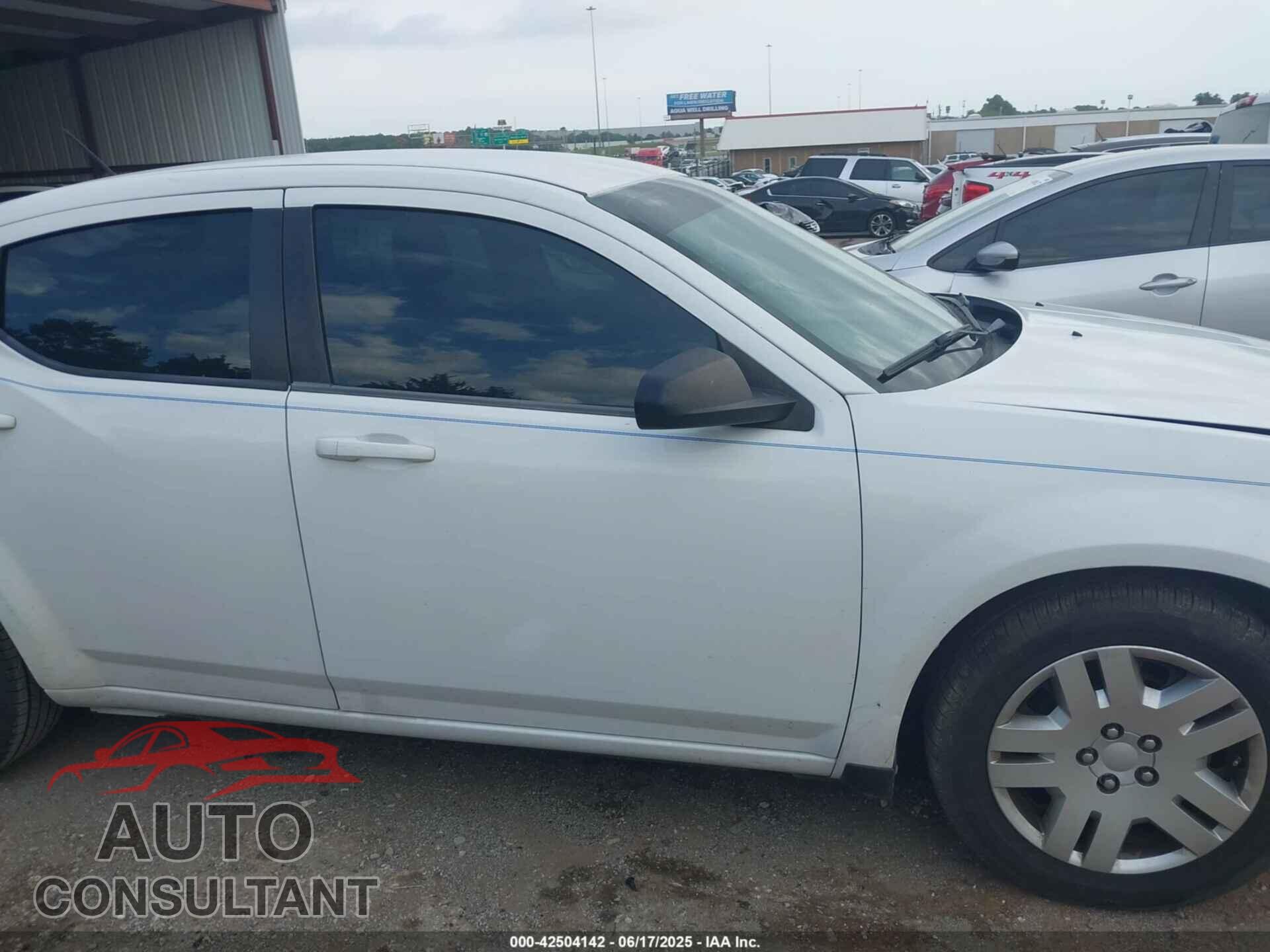 DODGE AVENGER 2013 - 1C3CDZAG2DN749994