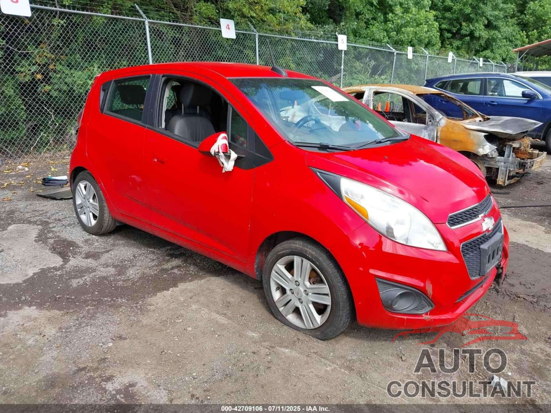 CHEVROLET SPARK 2015 - KL8CB6S95FC715832