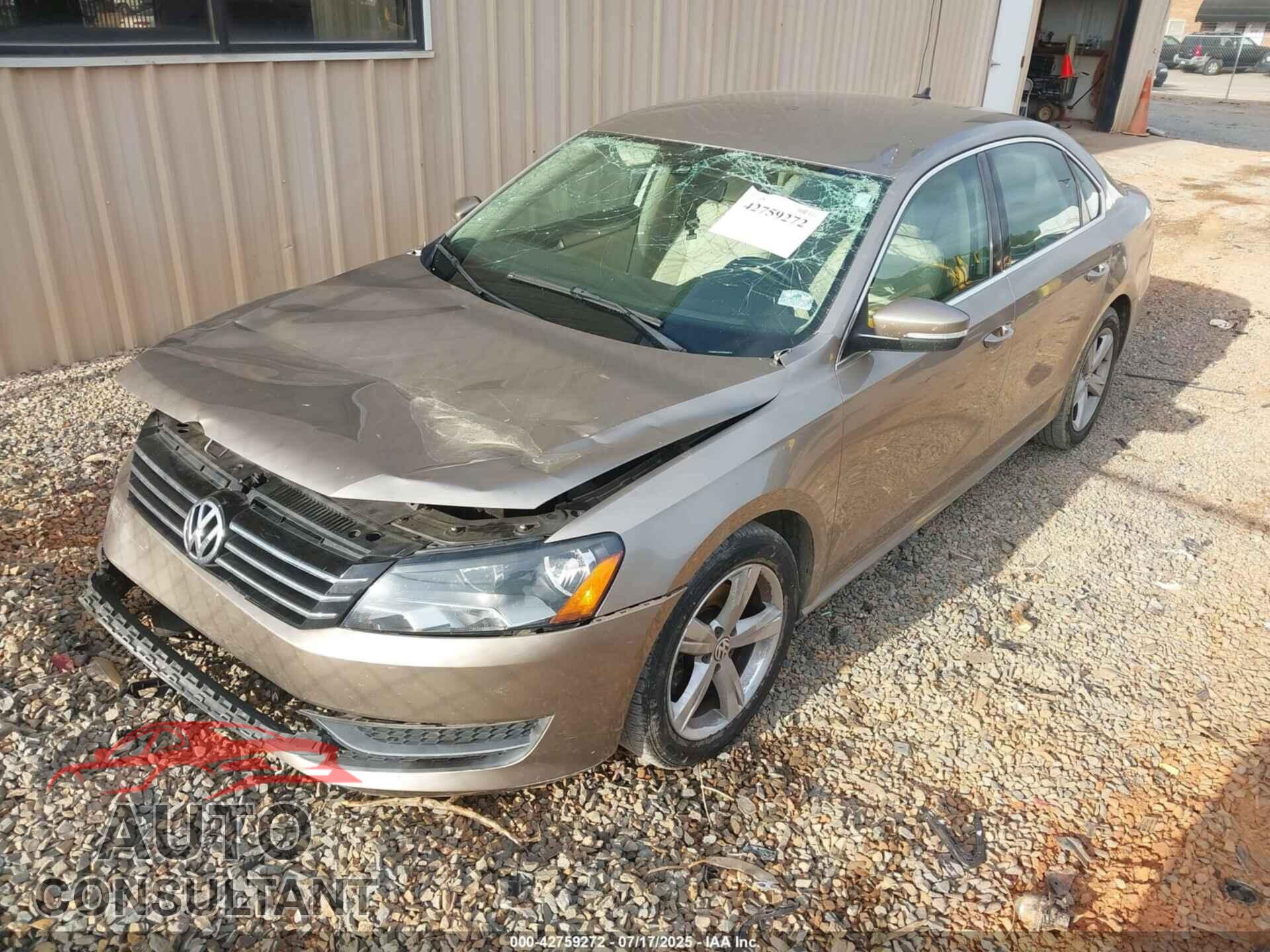 VOLKSWAGEN PASSAT 2015 - 1VWBS7A34FC022012