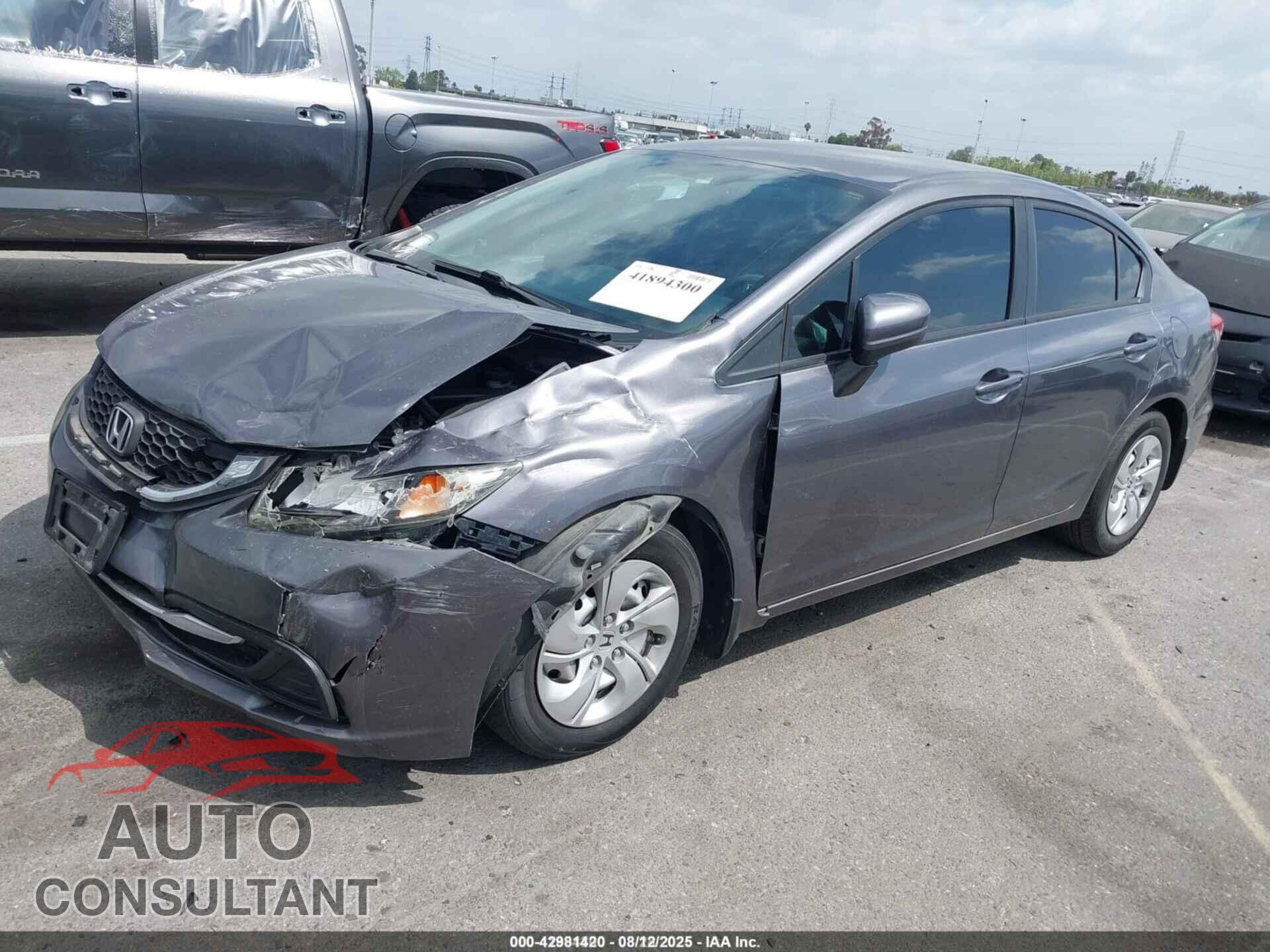 HONDA CIVIC 2014 - 19XFB2F56EE007620