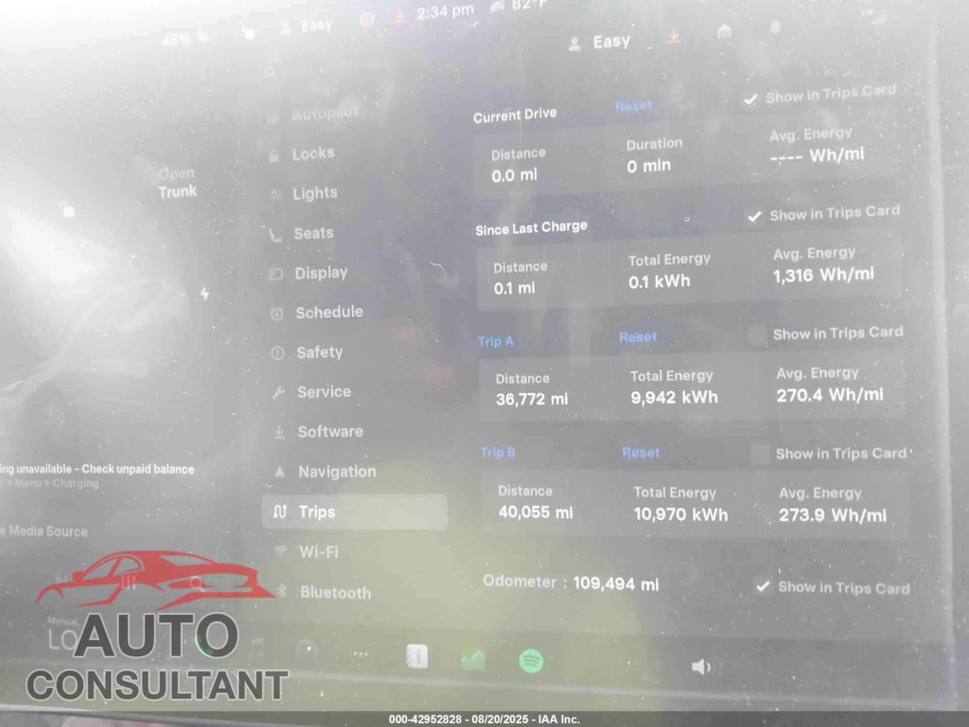 TESLA MODEL 3 2018 - 5YJ3E1EB7JF103885