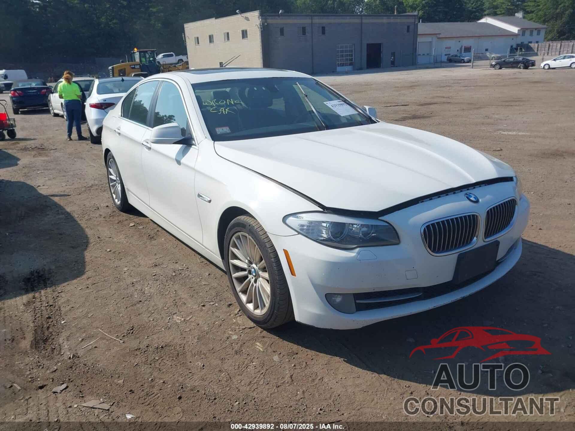 BMW 535I 2013 - WBAFU7C57DDU69502
