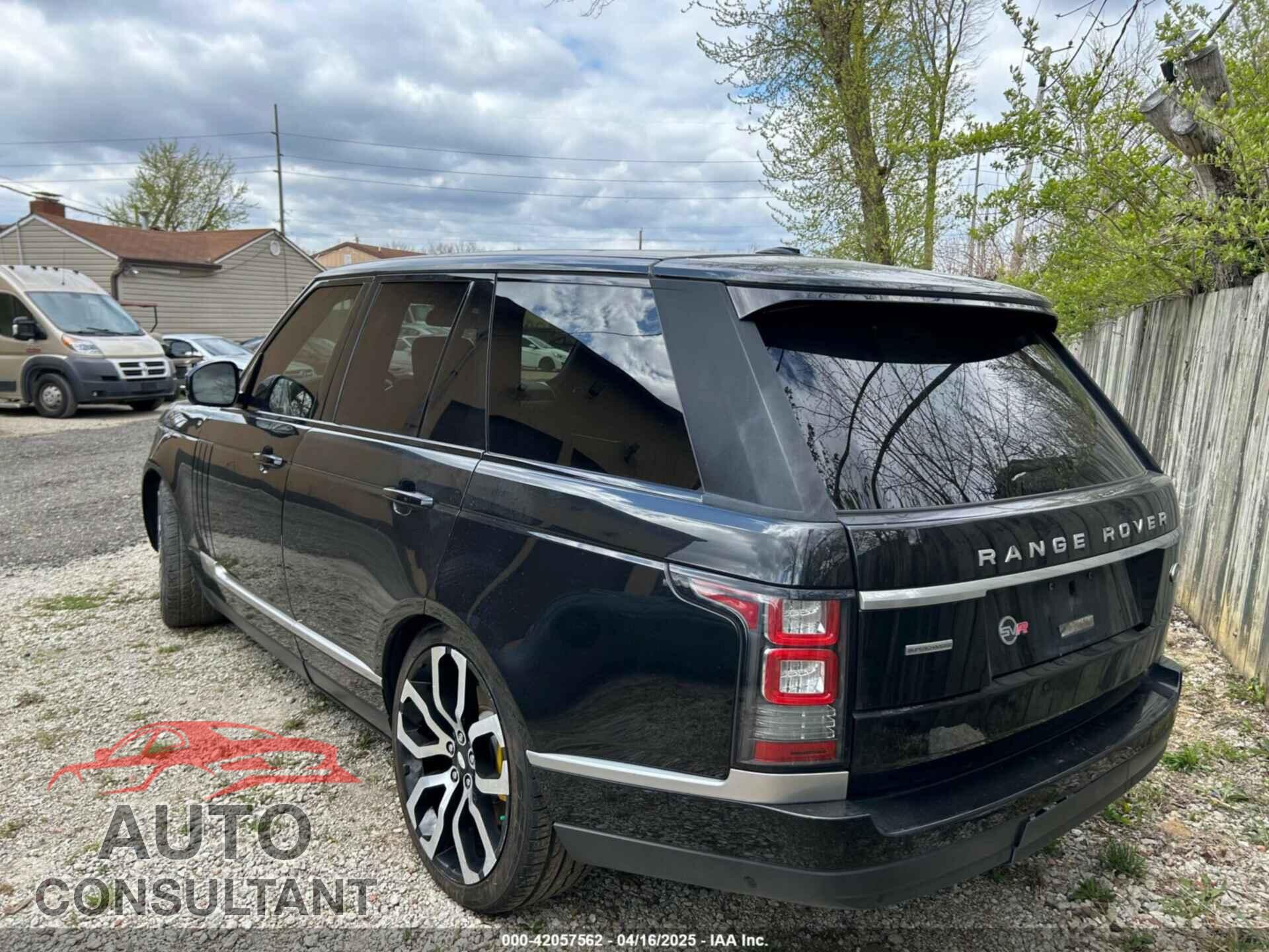 LAND ROVER RANGE ROVER 2014 - SALGS2TF9EA195952