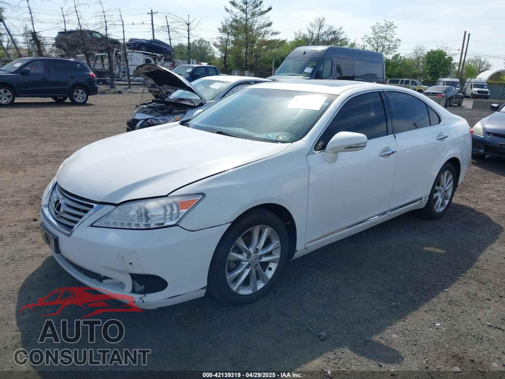 LEXUS ES 350 2012 - JTHBK1EG6C2503408