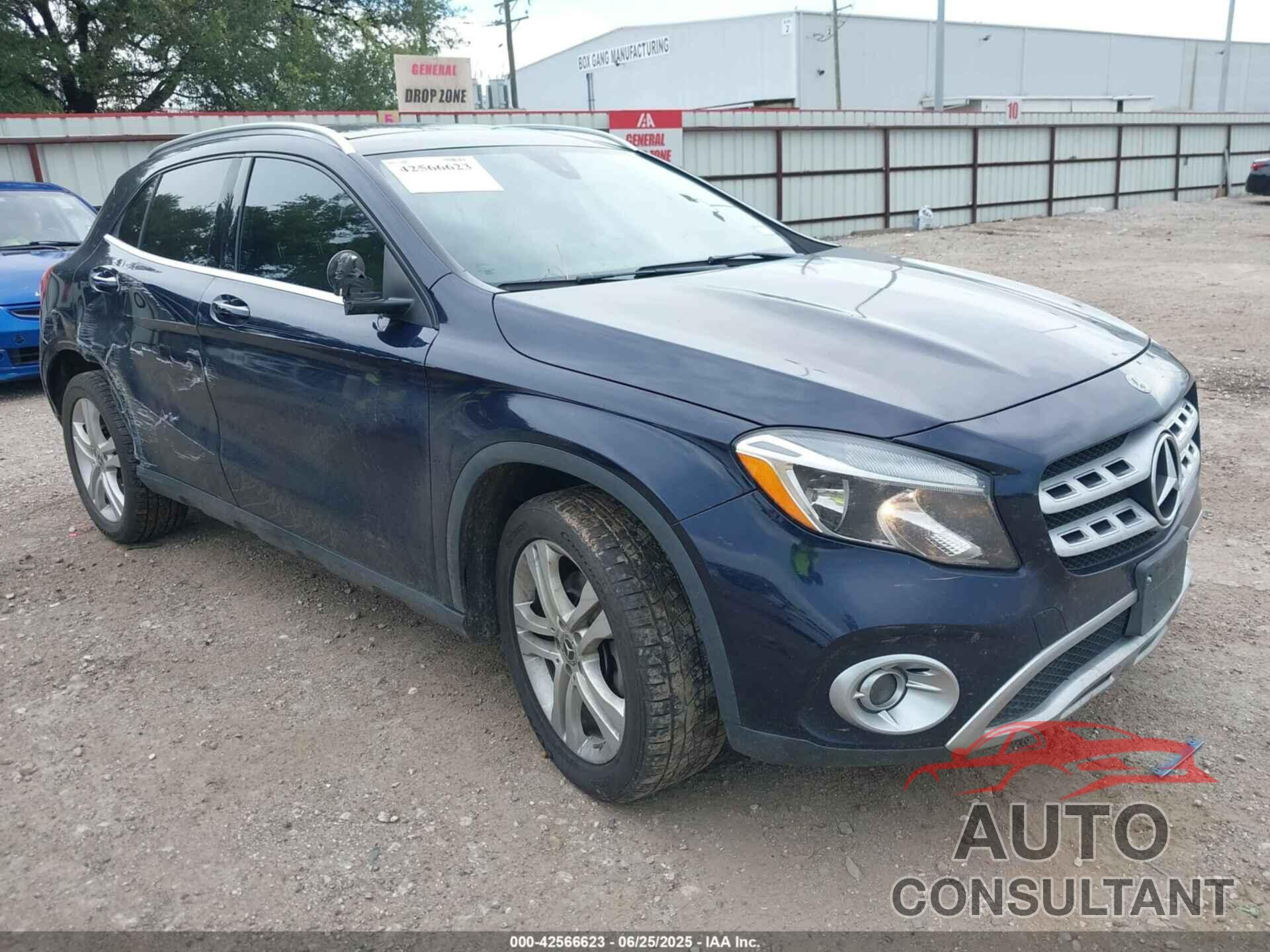 MERCEDES-BENZ GLA 250 2018 - WDCTG4EB6JJ441938