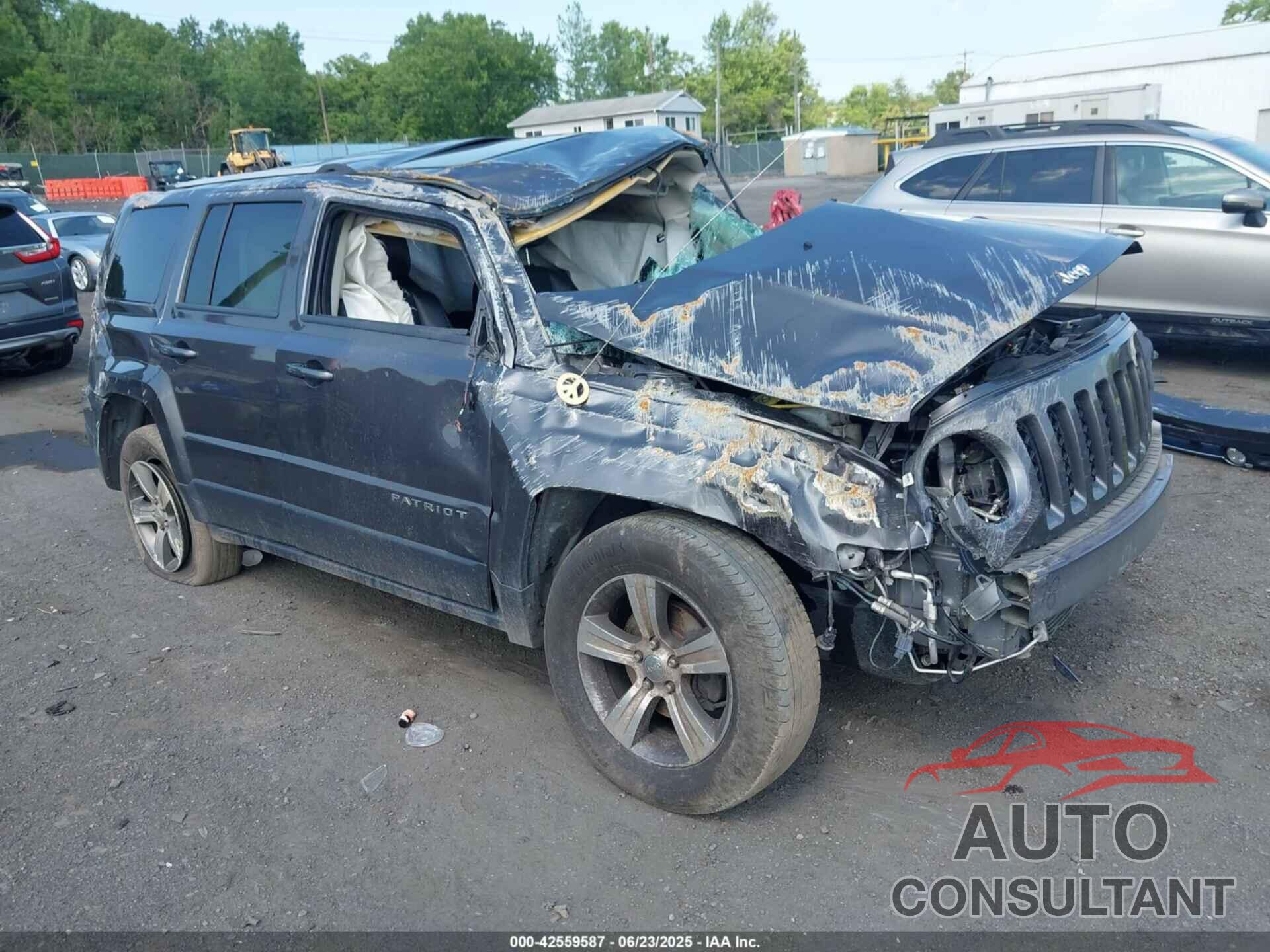 JEEP PATRIOT 2016 - 1C4NJRFB0GD681263