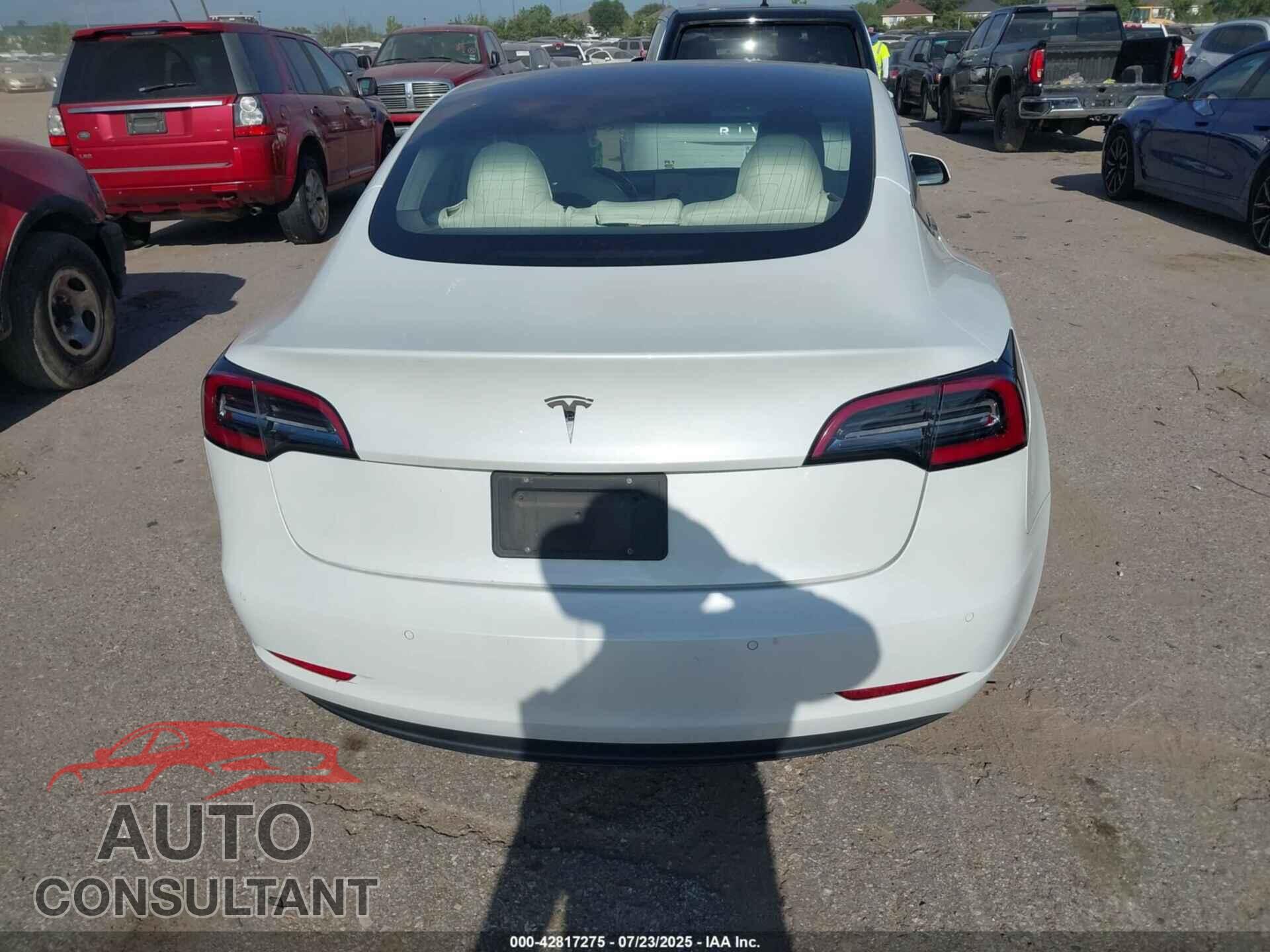 TESLA MODEL 3 2019 - 5YJ3E1EA8KF326770