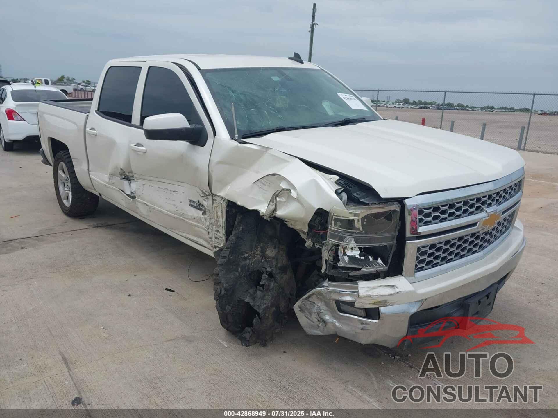 CHEVROLET SILVERADO 1500 2015 - 3GCPCREC1FG470295