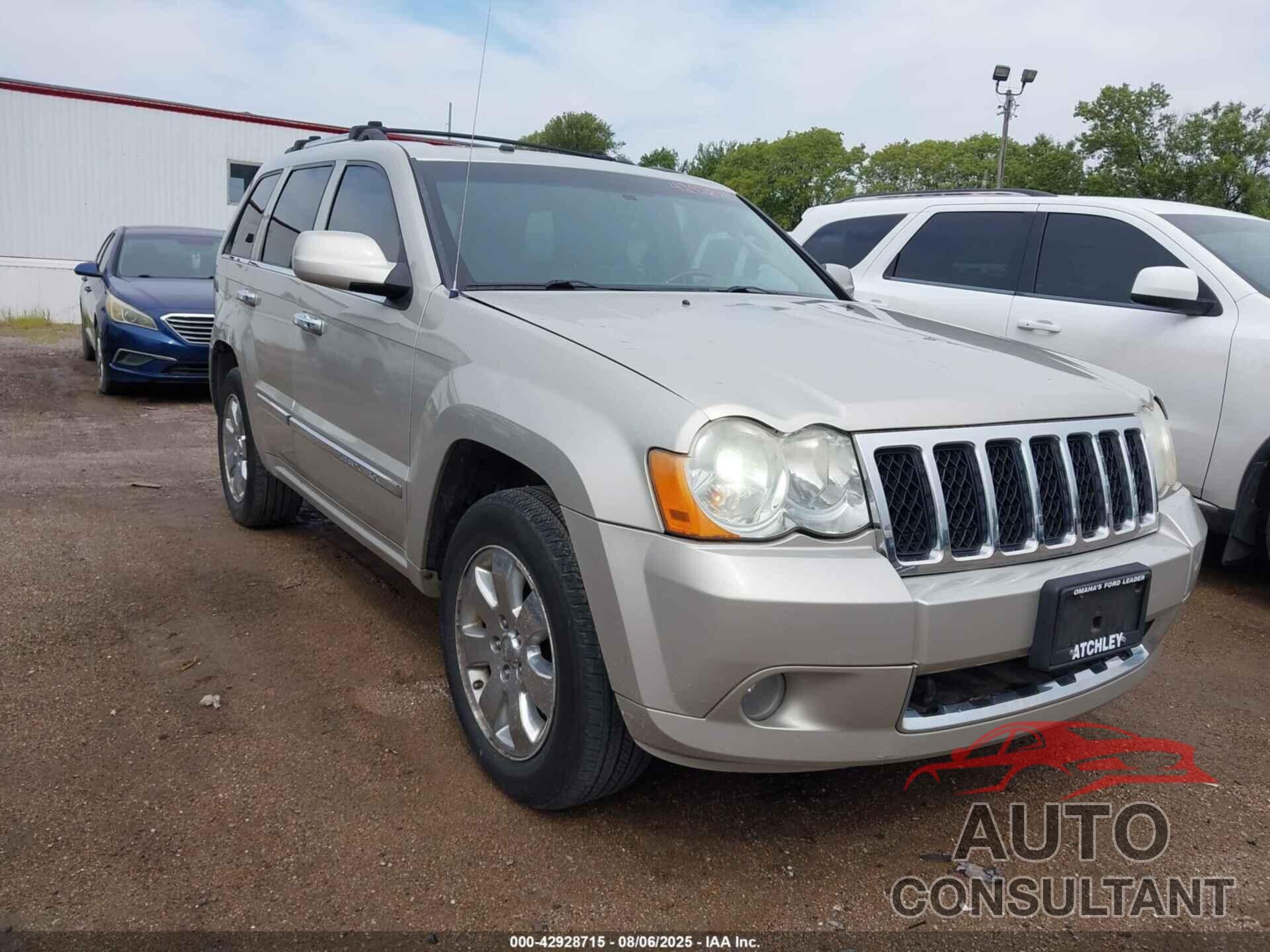 JEEP GRAND CHEROKEE 2009 - 1J8HR68T59C520547