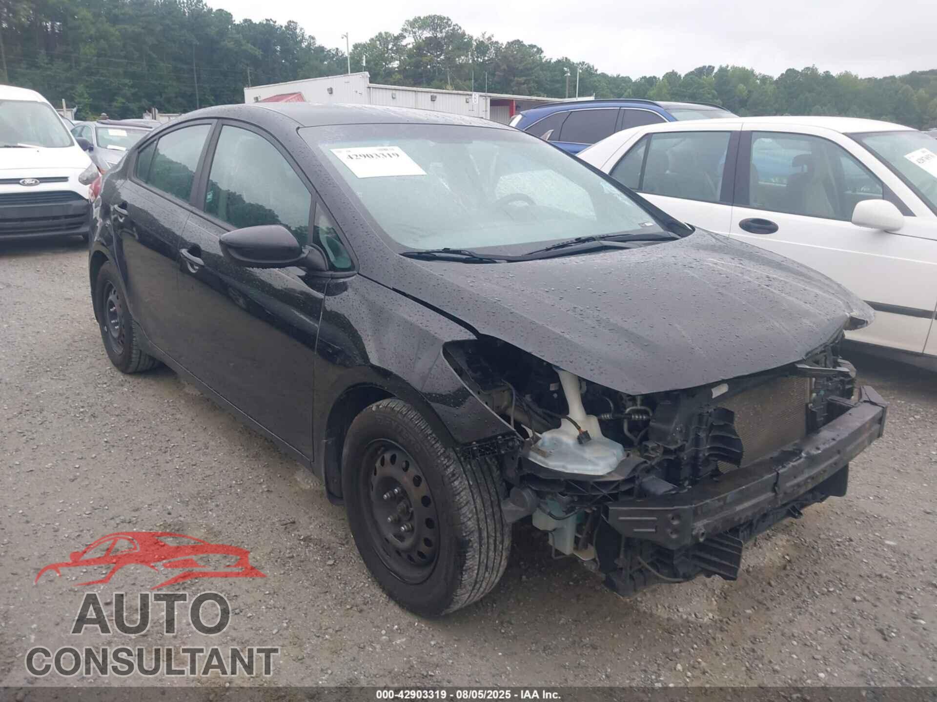 KIA FORTE 2017 - 3KPFK4A78HE042765