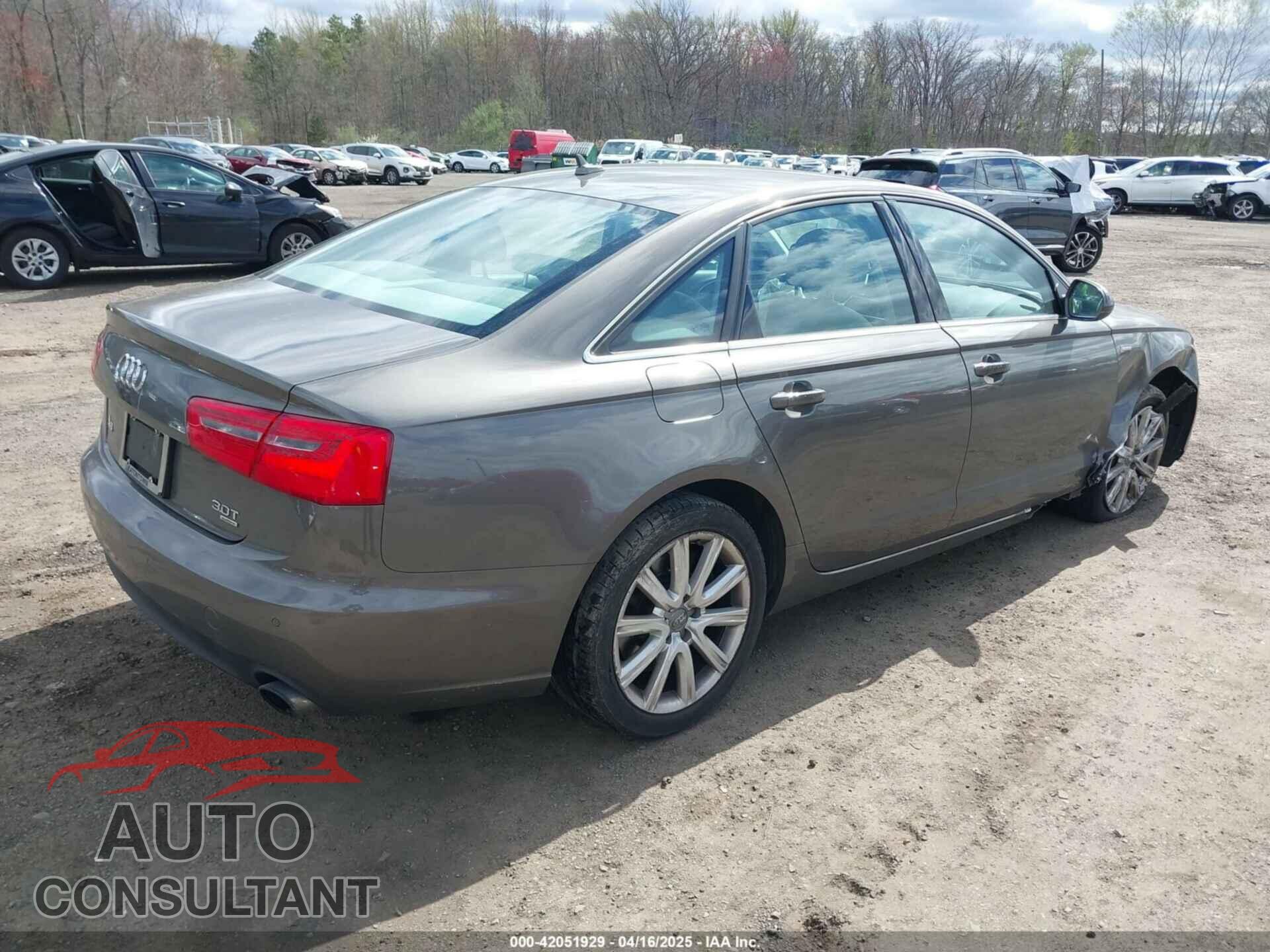 AUDI A6 2013 - WAUGGAFC1DN038375