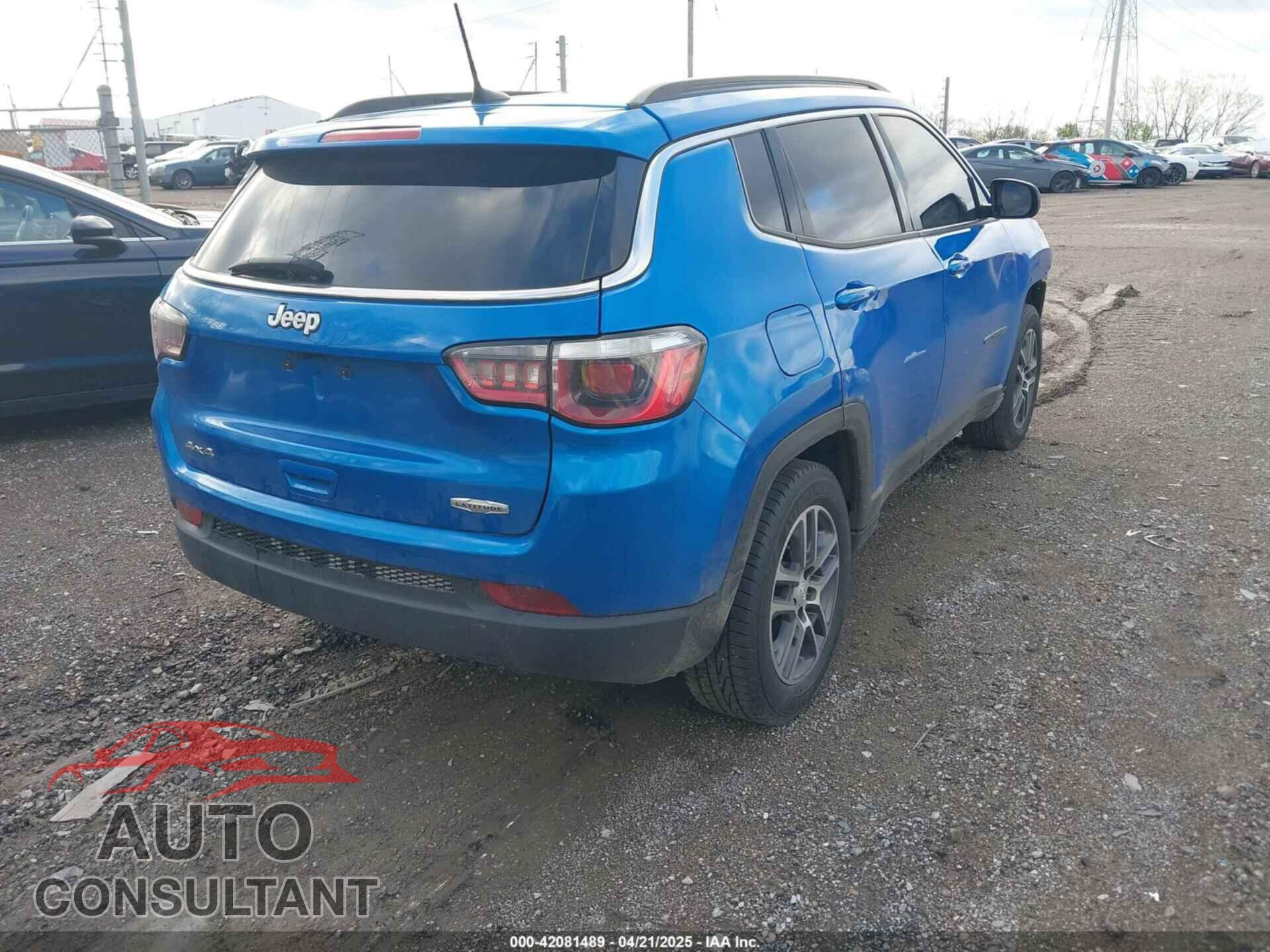 JEEP NEW COMPASS 2017 - 3C4NJDBB3HT651274