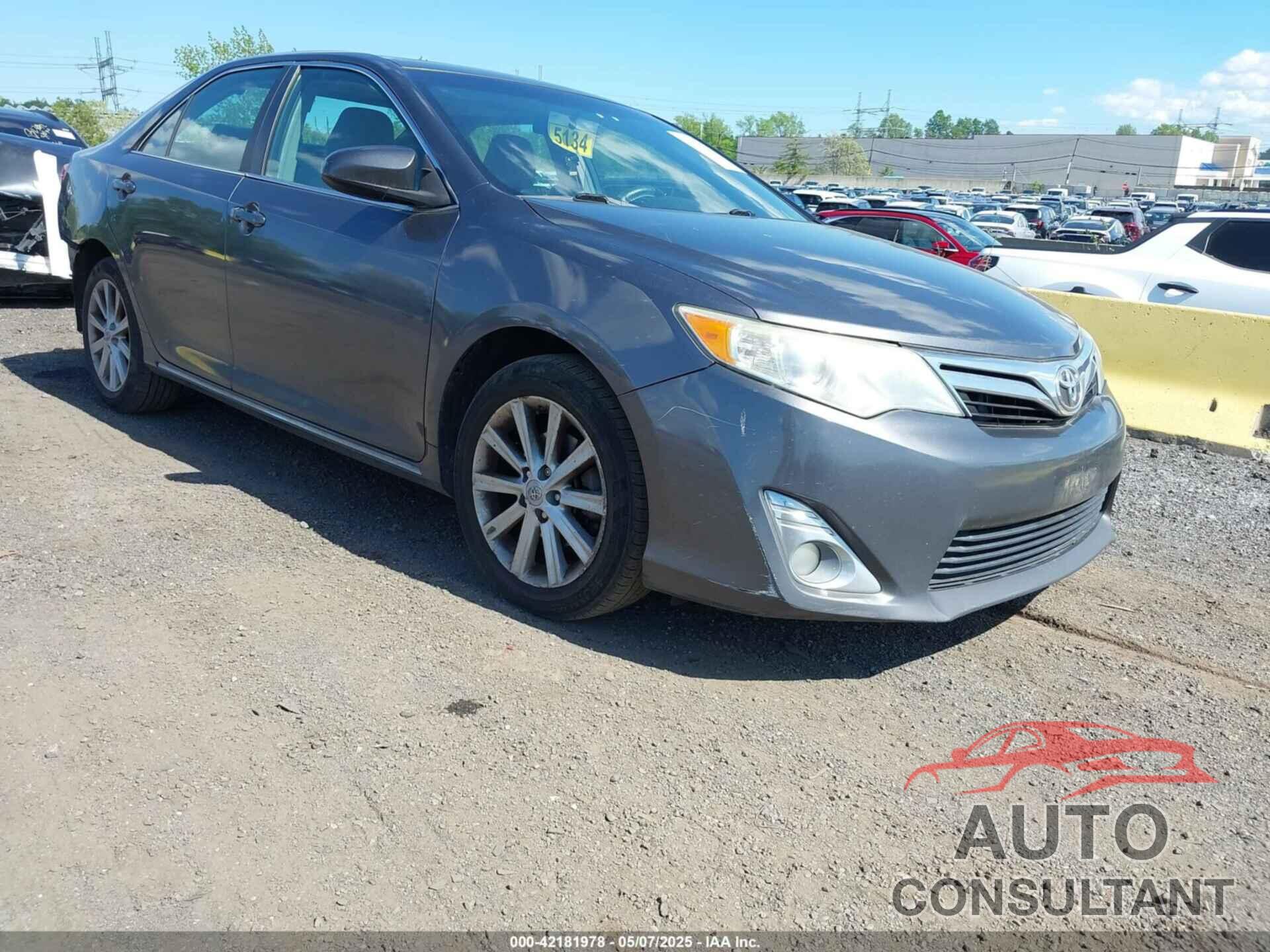 TOYOTA CAMRY 2012 - 4T4BF1FK6CR206718