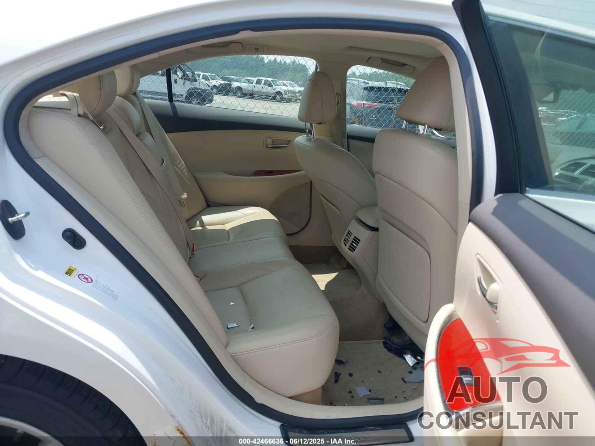 LEXUS ES 350 2010 - JTHBK1EG4A2401960