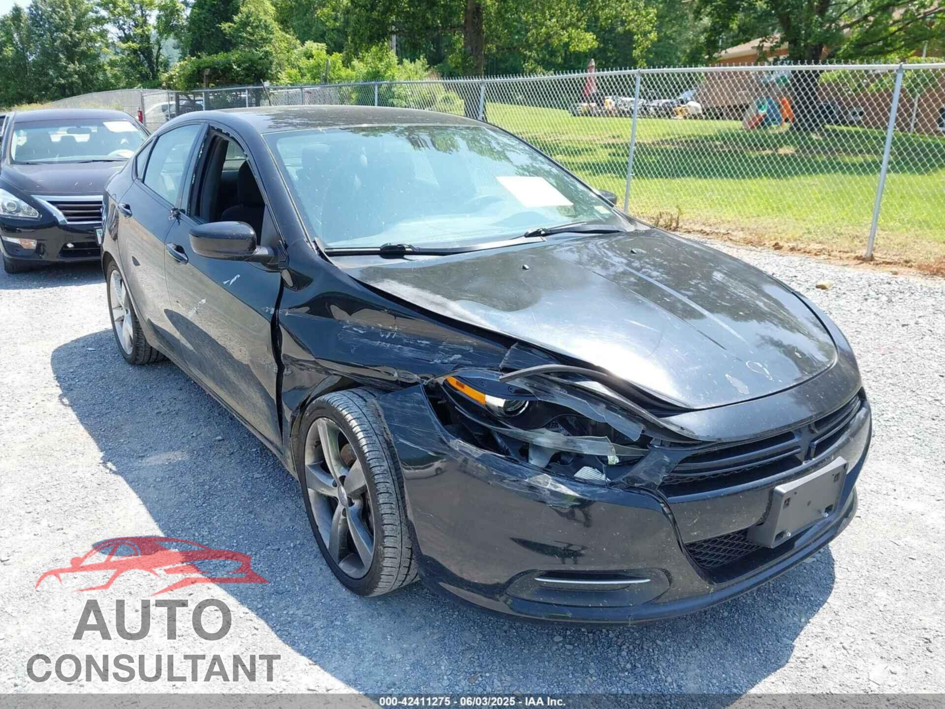 DODGE DART 2015 - 1C3CDFBB1FD351847