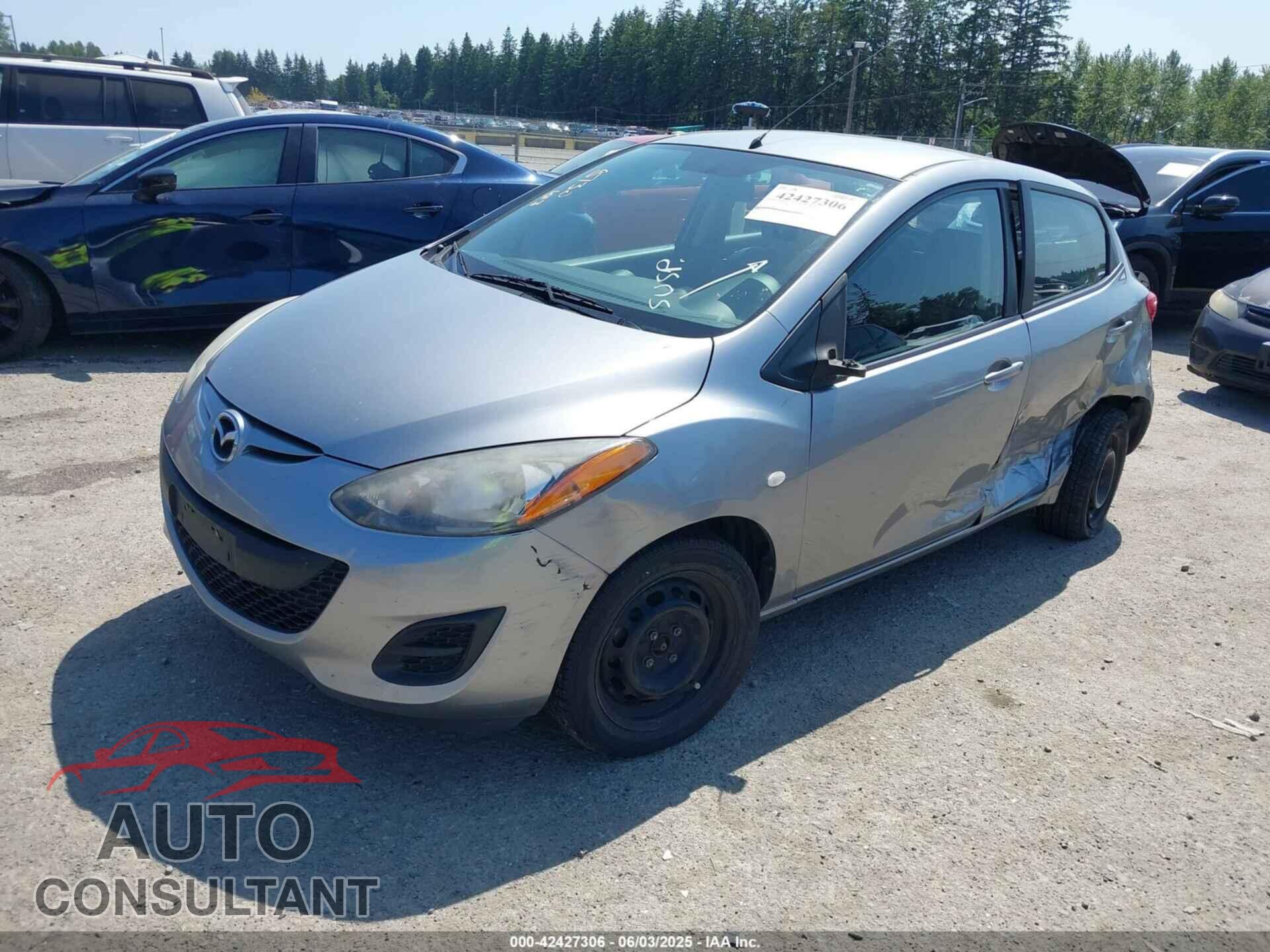 MAZDA MAZDA2 2012 - JM1DE1KZ7C0139356
