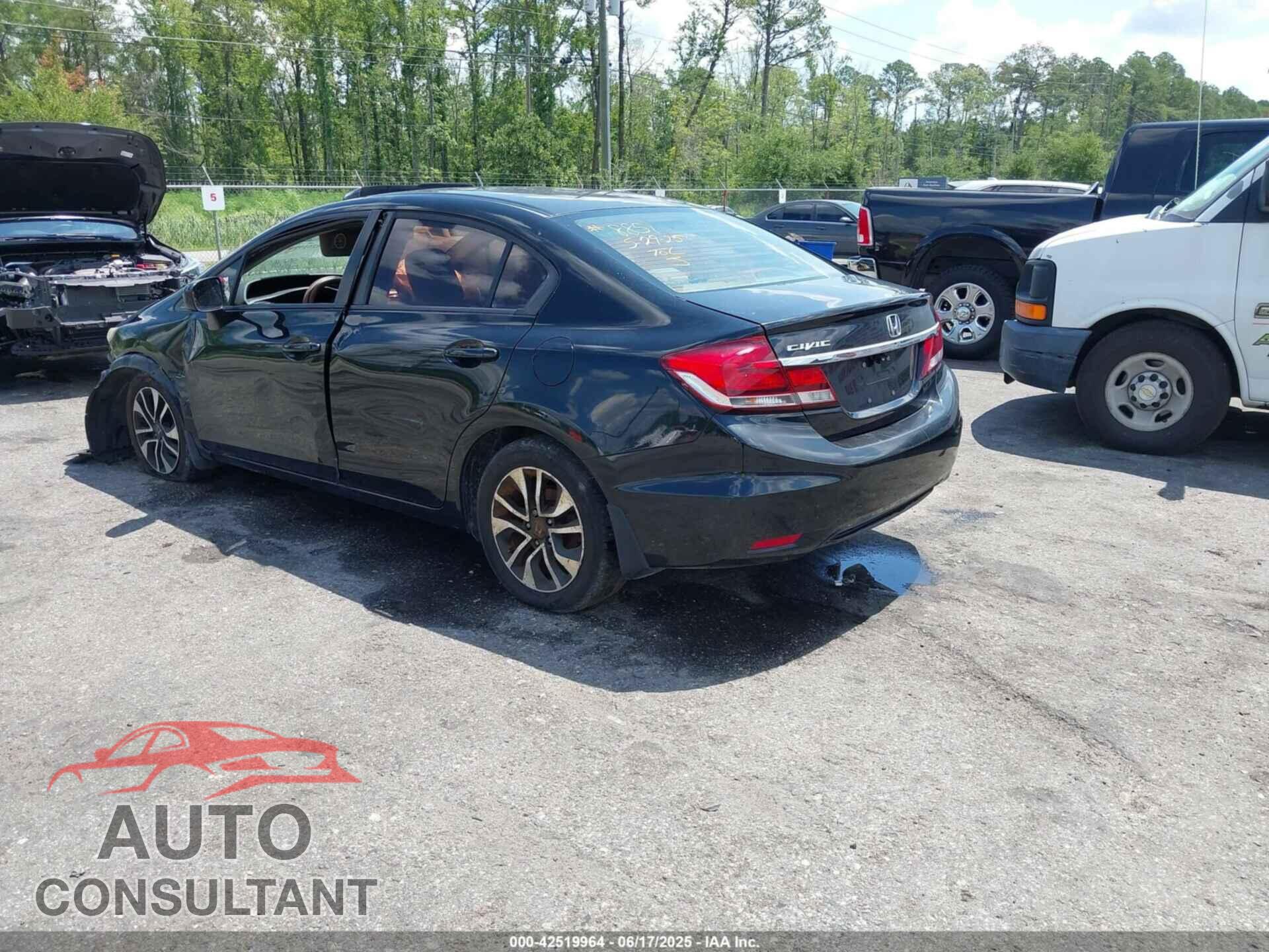 HONDA CIVIC 2014 - 19XFB2F82EE040012