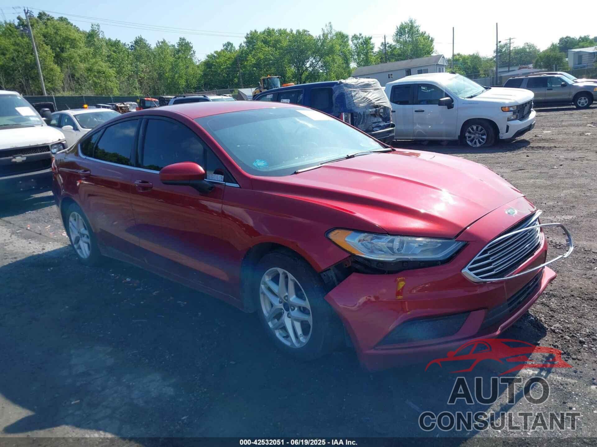 FORD FUSION 2018 - 3FA6P0G7XJR275875