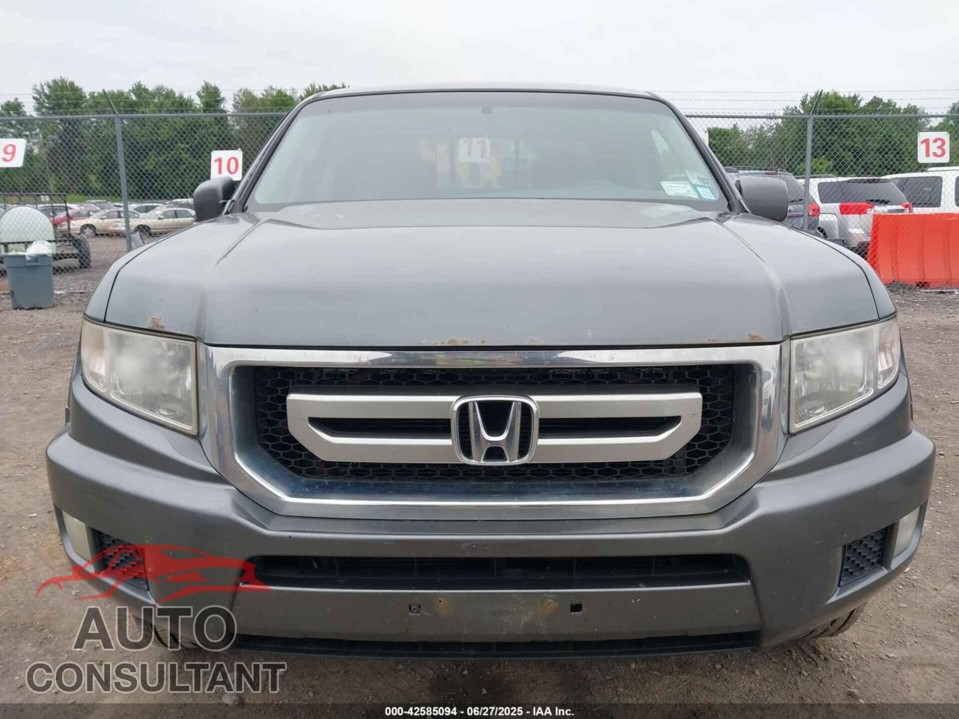 HONDA RIDGELINE 2011 - 5FPYK1F46BB008404
