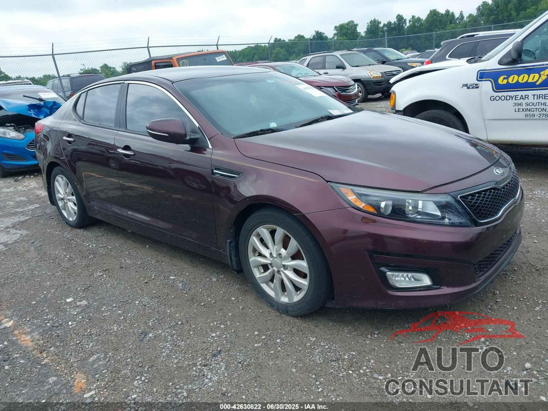 KIA OPTIMA 2015 - 5XXGN4A72FG386303