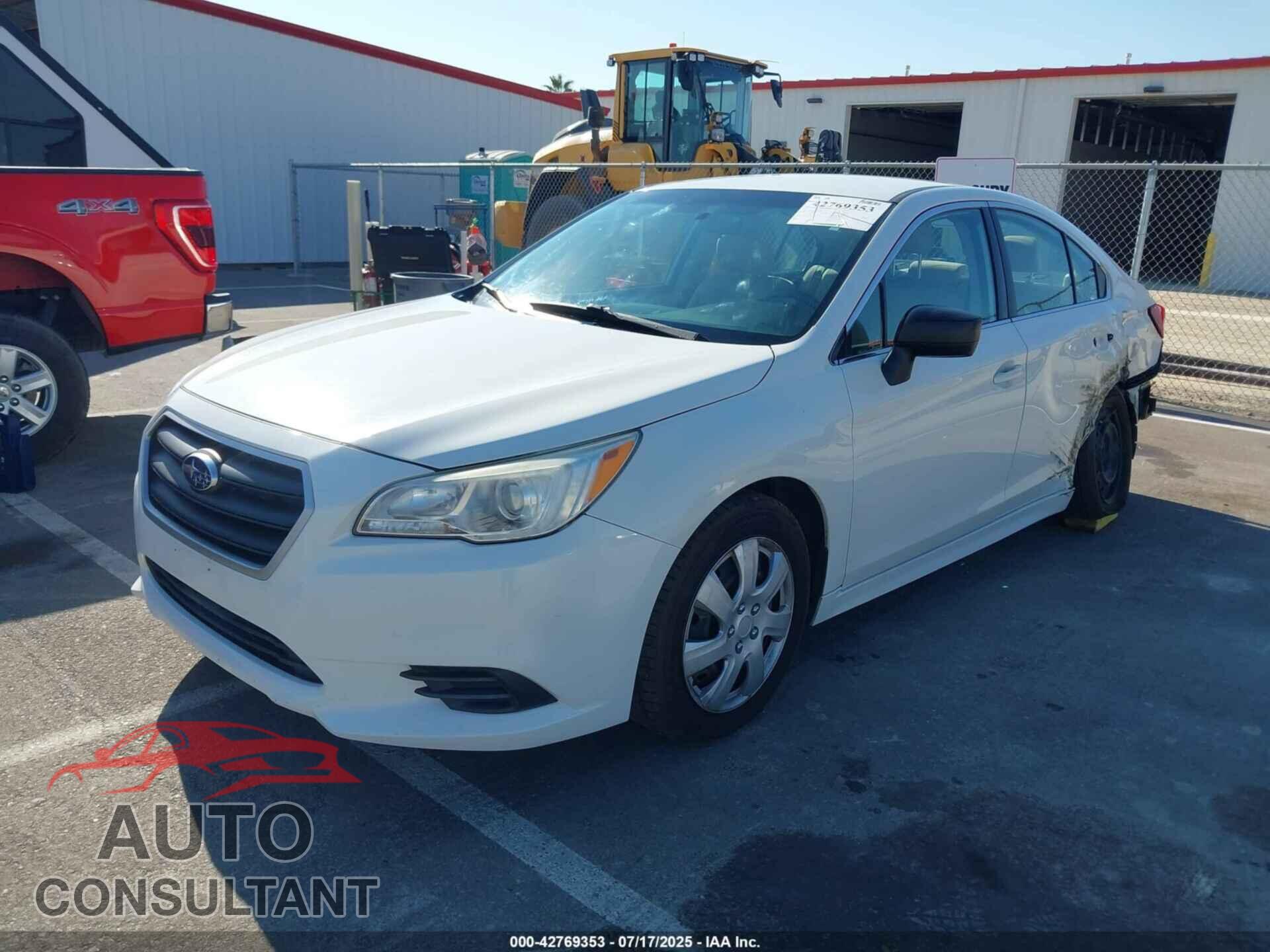 SUBARU LEGACY 2017 - 4S3BNAA69H3021720