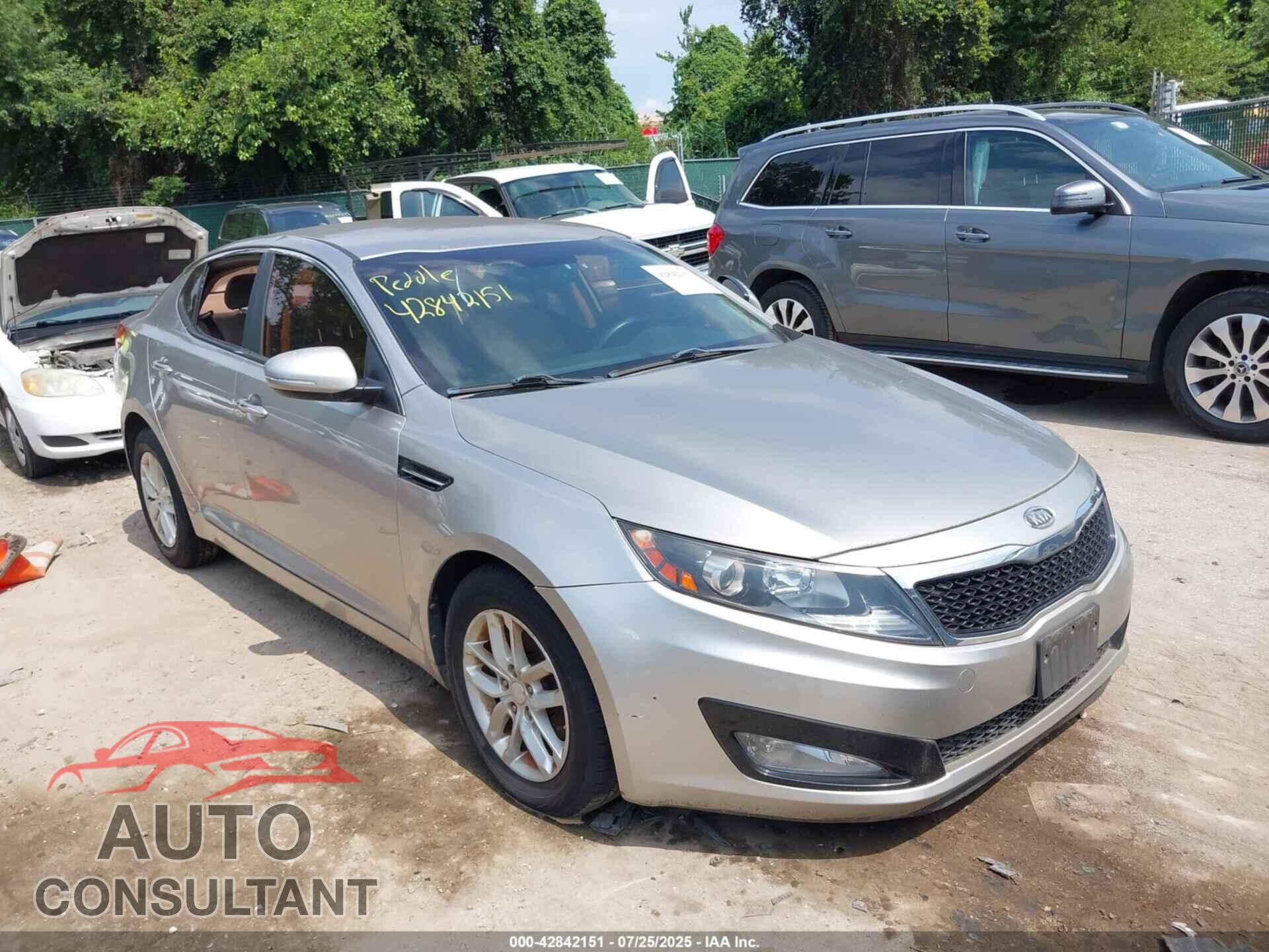 KIA OPTIMA 2012 - KNAGM4A77C5295690