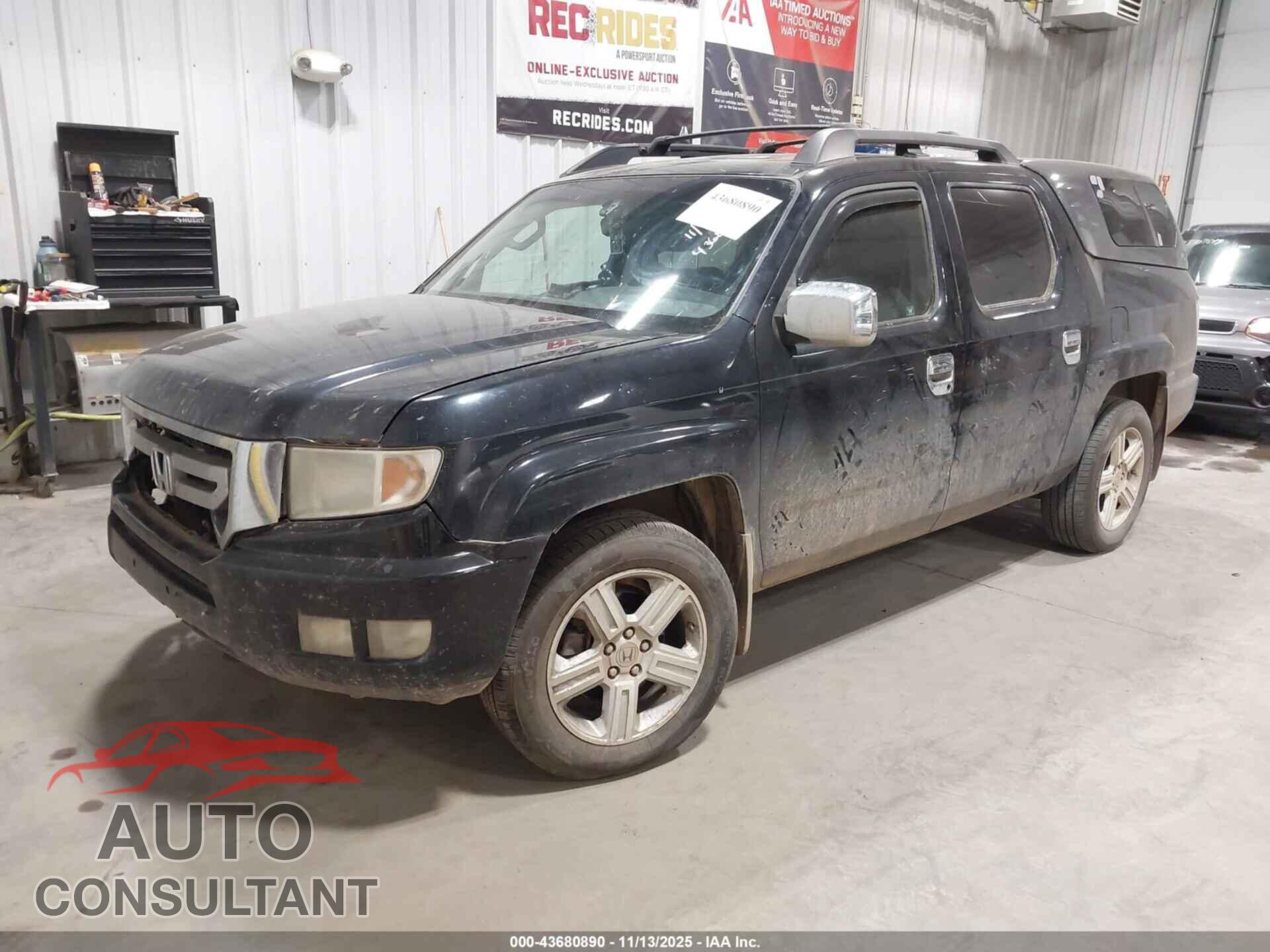 HONDA RIDGELINE 2011 - 5FPYK1F56BB454402