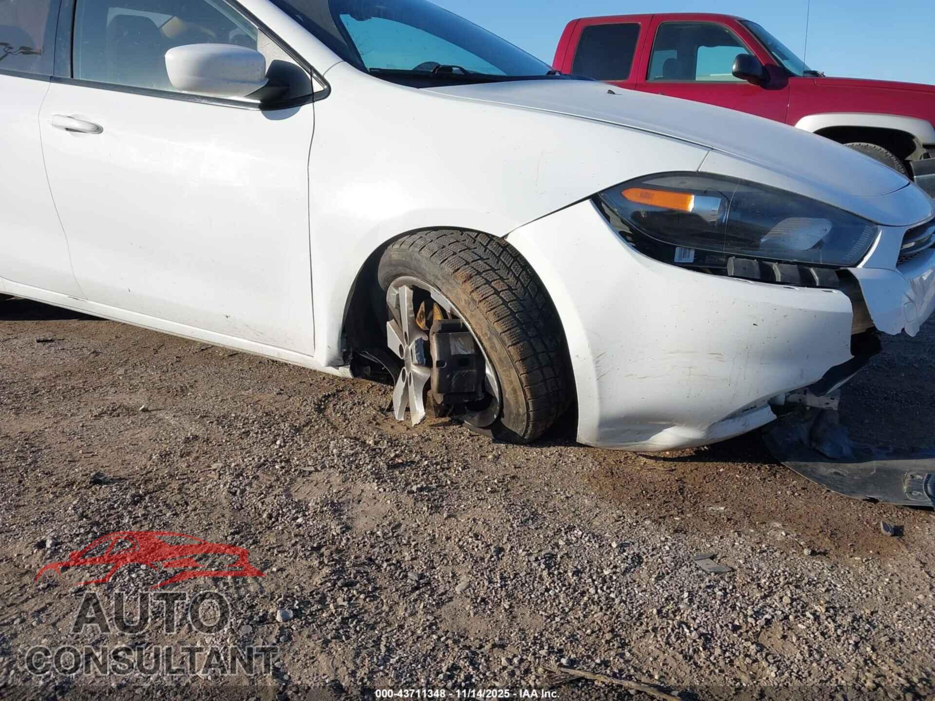 DODGE DART 2015 - 1C3CDFBB9FD253584