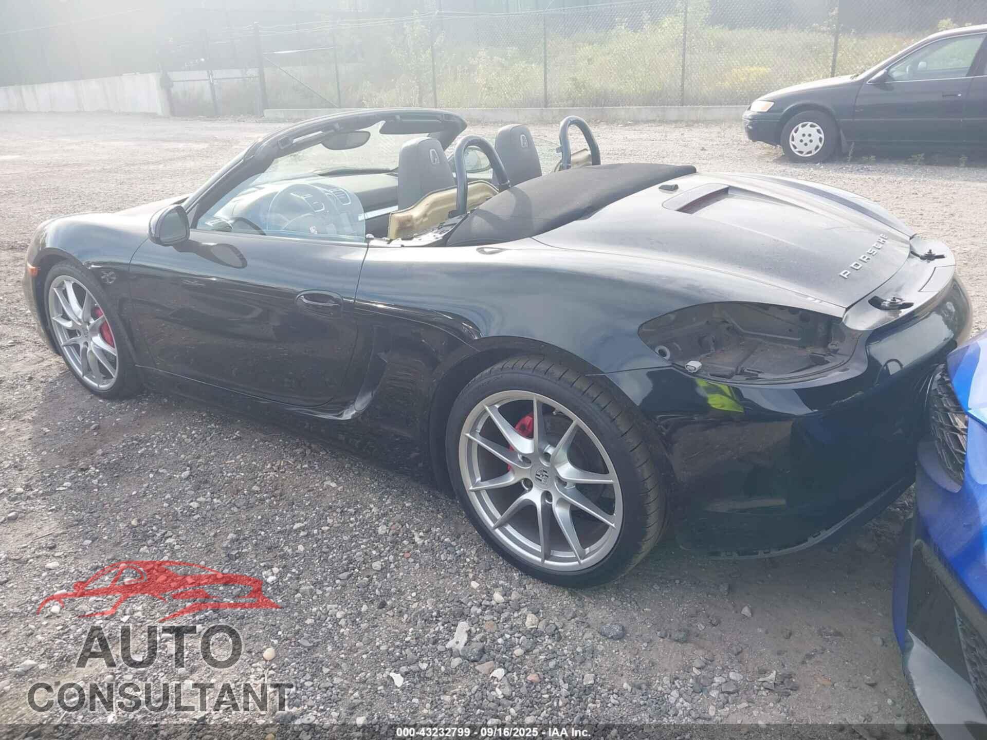PORSCHE BOXSTER 2013 - WP0CB2A8XDS132541