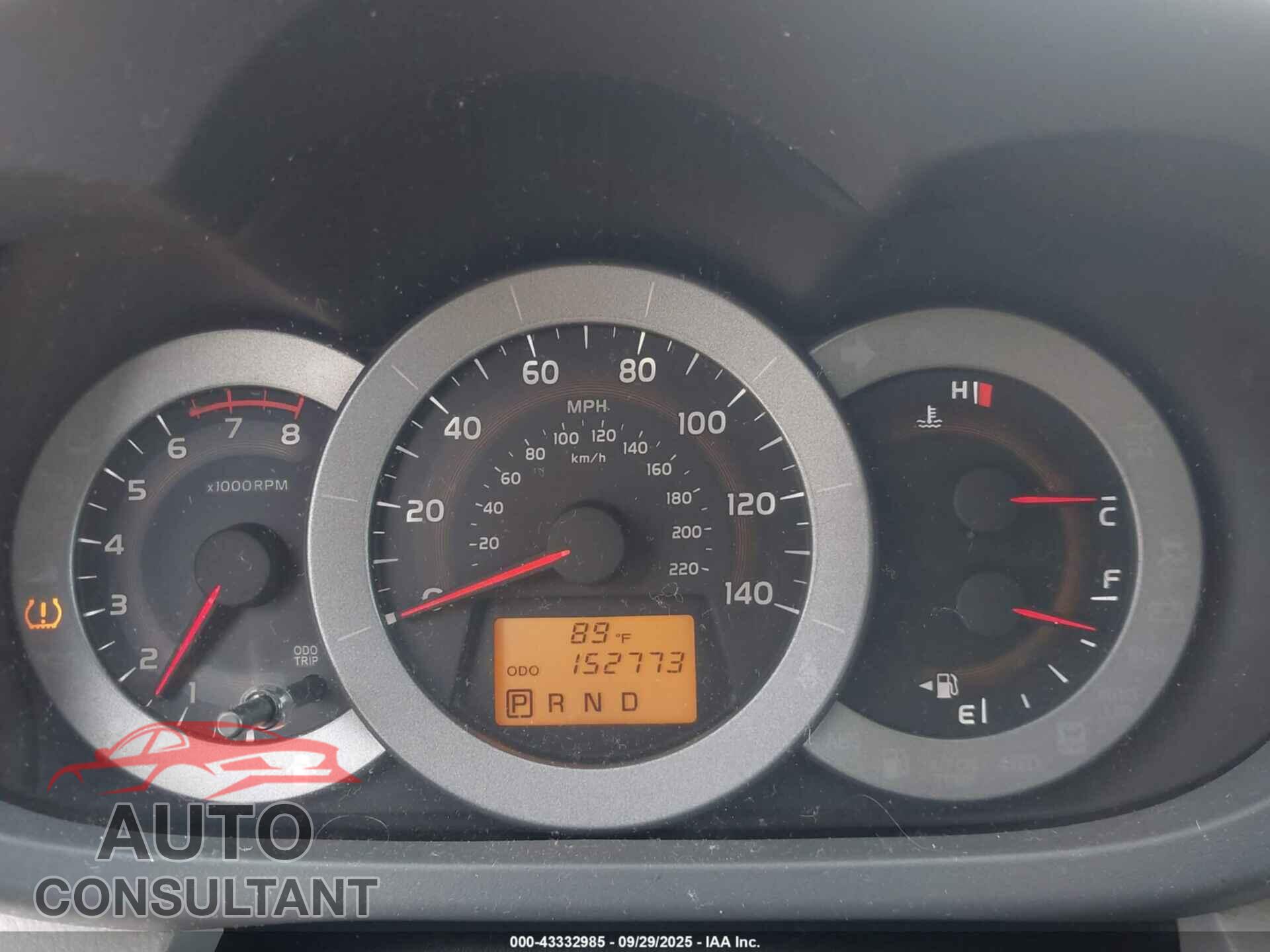 TOYOTA RAV4 2010 - 2T3BF4DV3AW067578