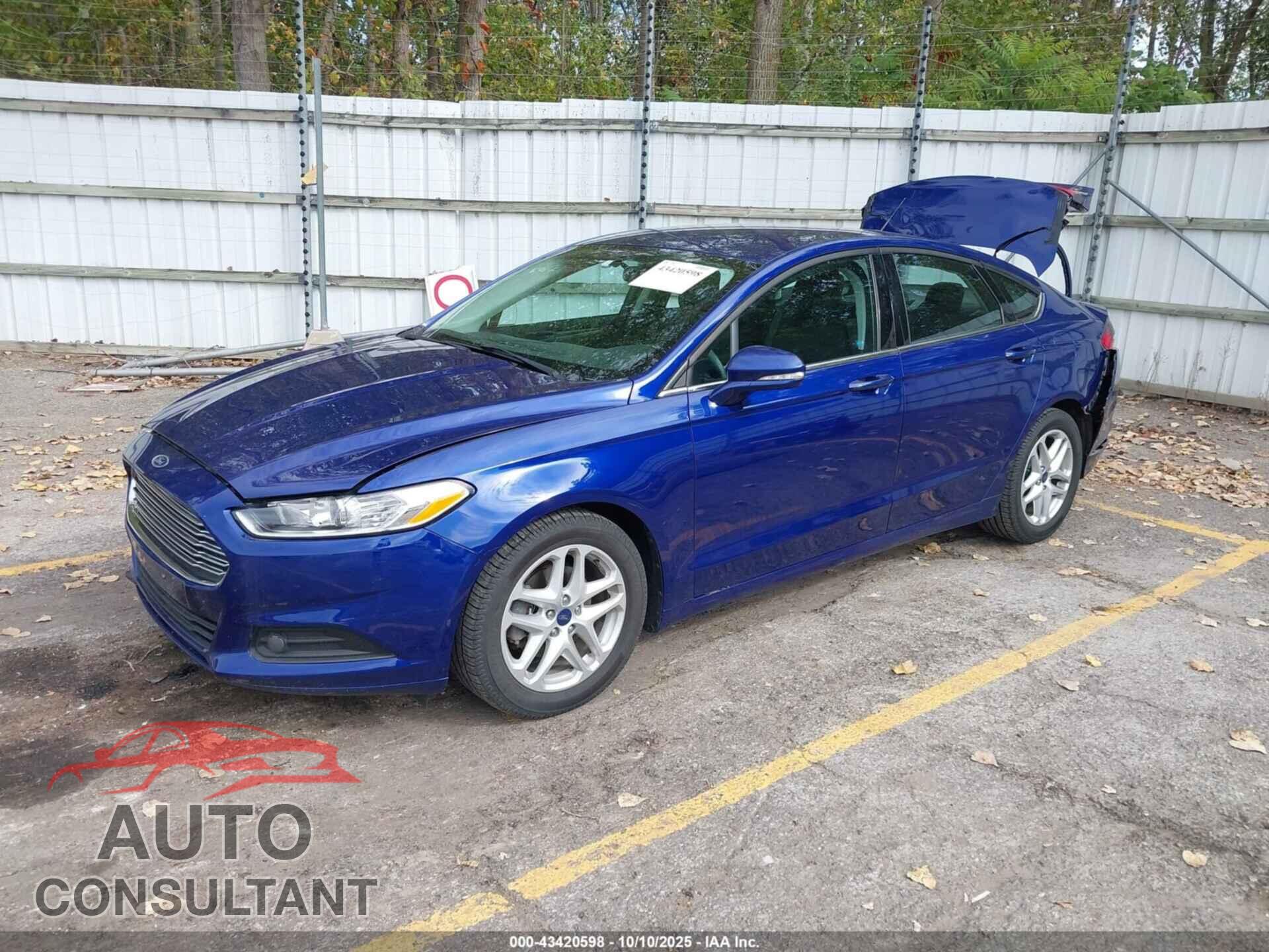 FORD FUSION 2016 - 3FA6P0H7XGR352297