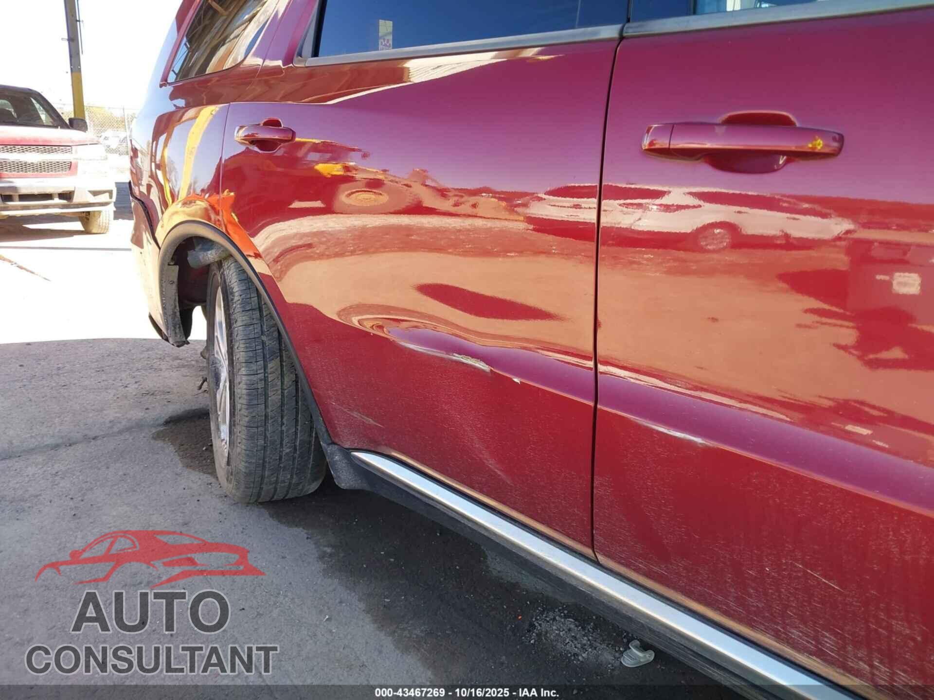 DODGE DURANGO 2013 - 1C4RDJAG4DC608637