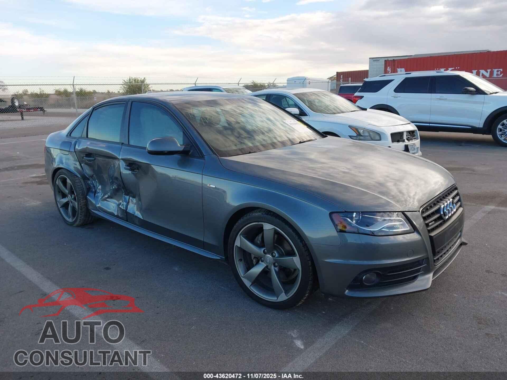 AUDI A4 2012 - WAUKFAFL3CN007785