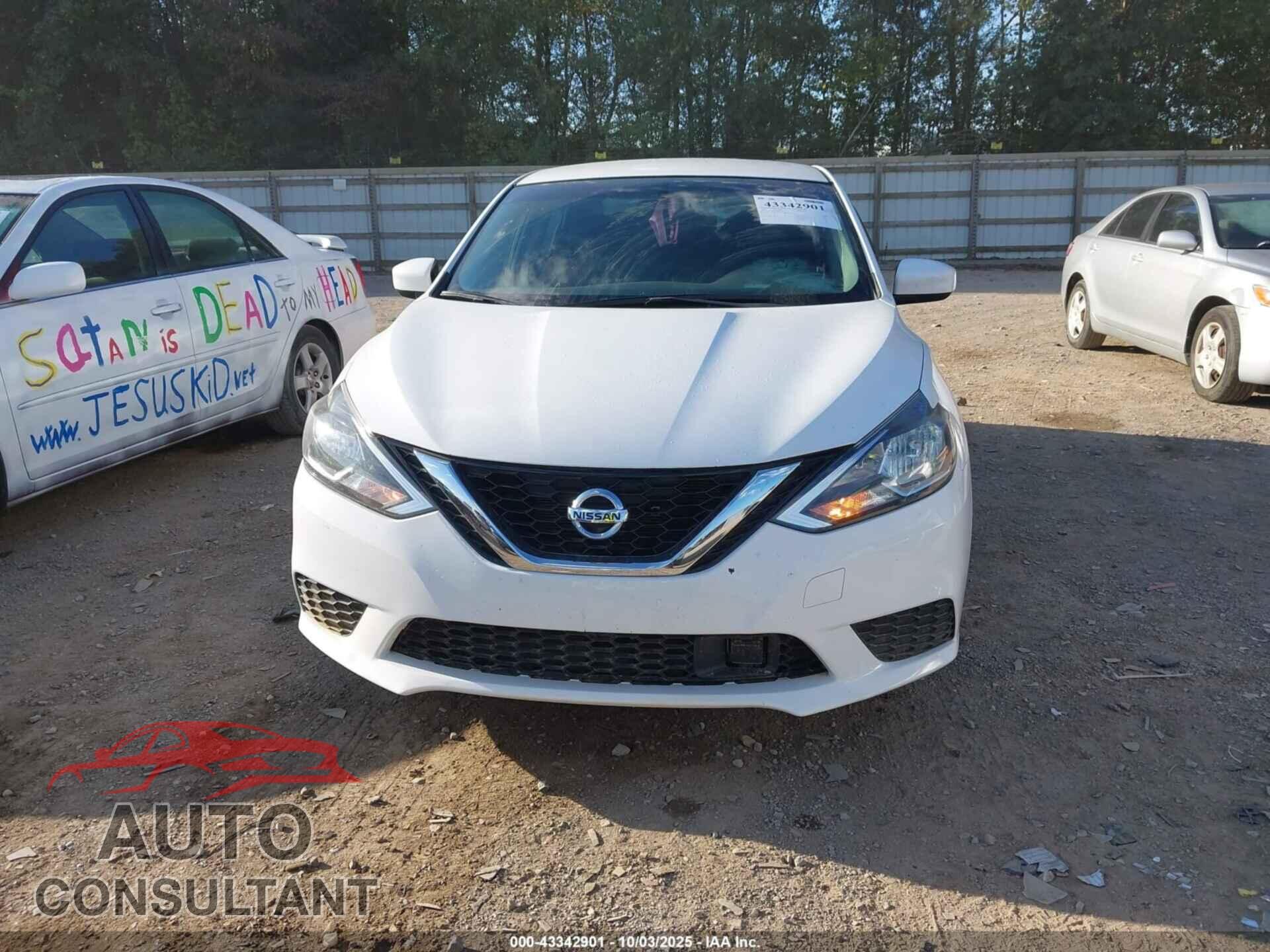 NISSAN SENTRA 2019 - 3N1AB7AP1KY347321