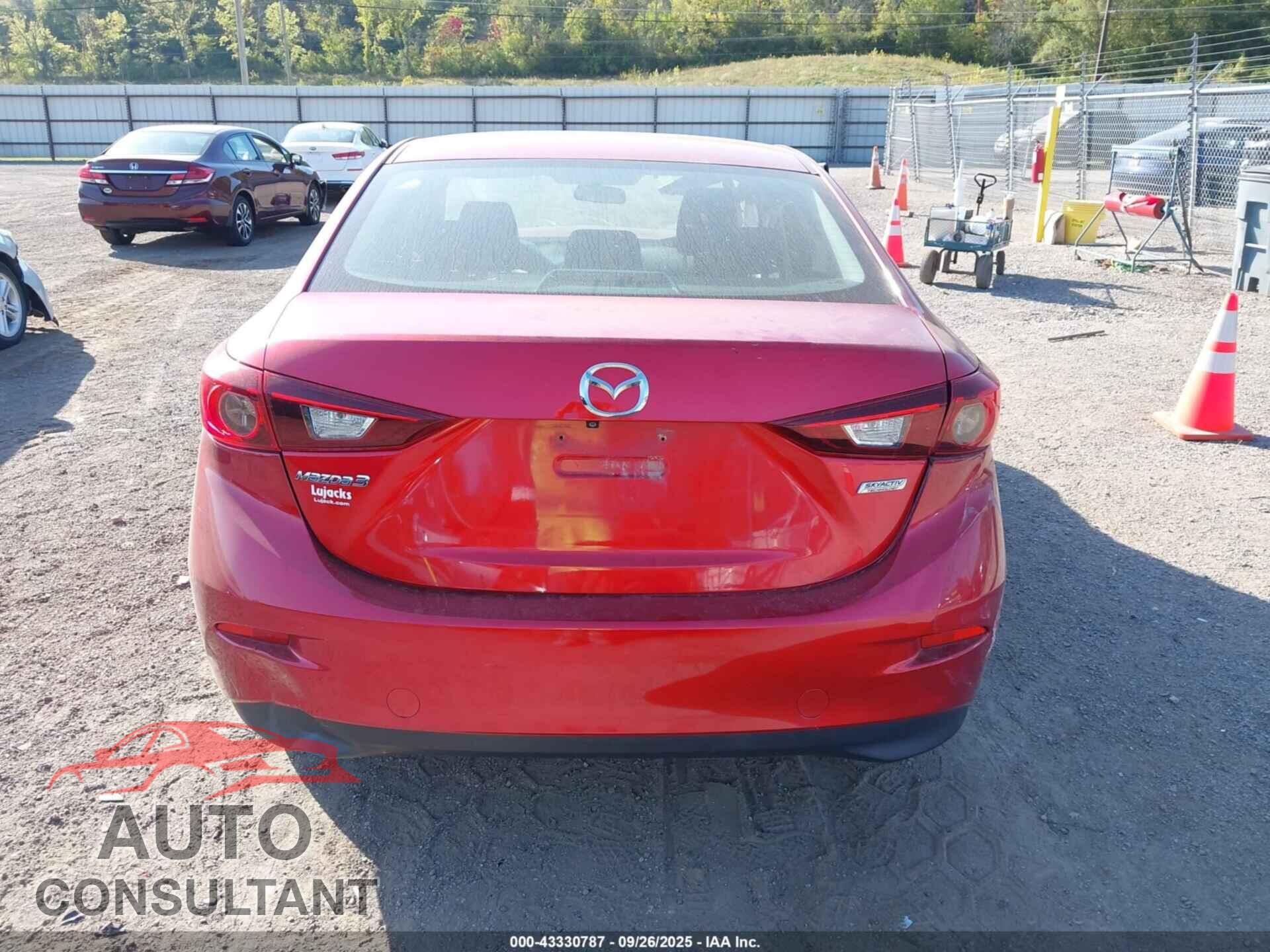 MAZDA MAZDA3 2016 - 3MZBM1T7XGM242293