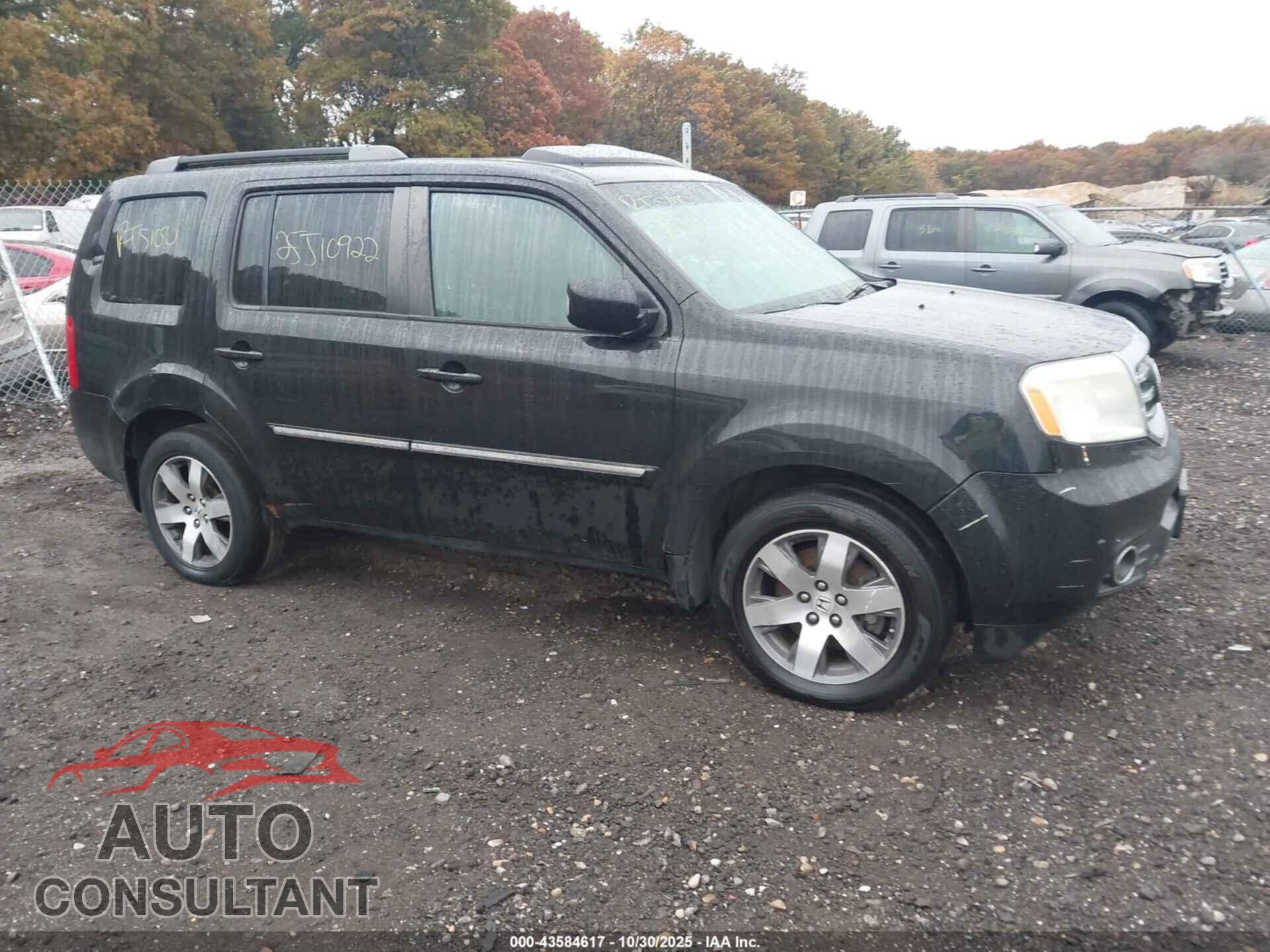 HONDA PILOT 2013 - 5FNYF4H94DB018729