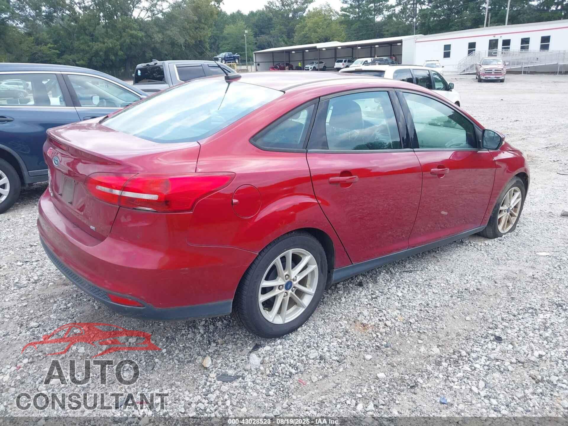 FORD FOCUS 2017 - 1FADP3F2XHL316979