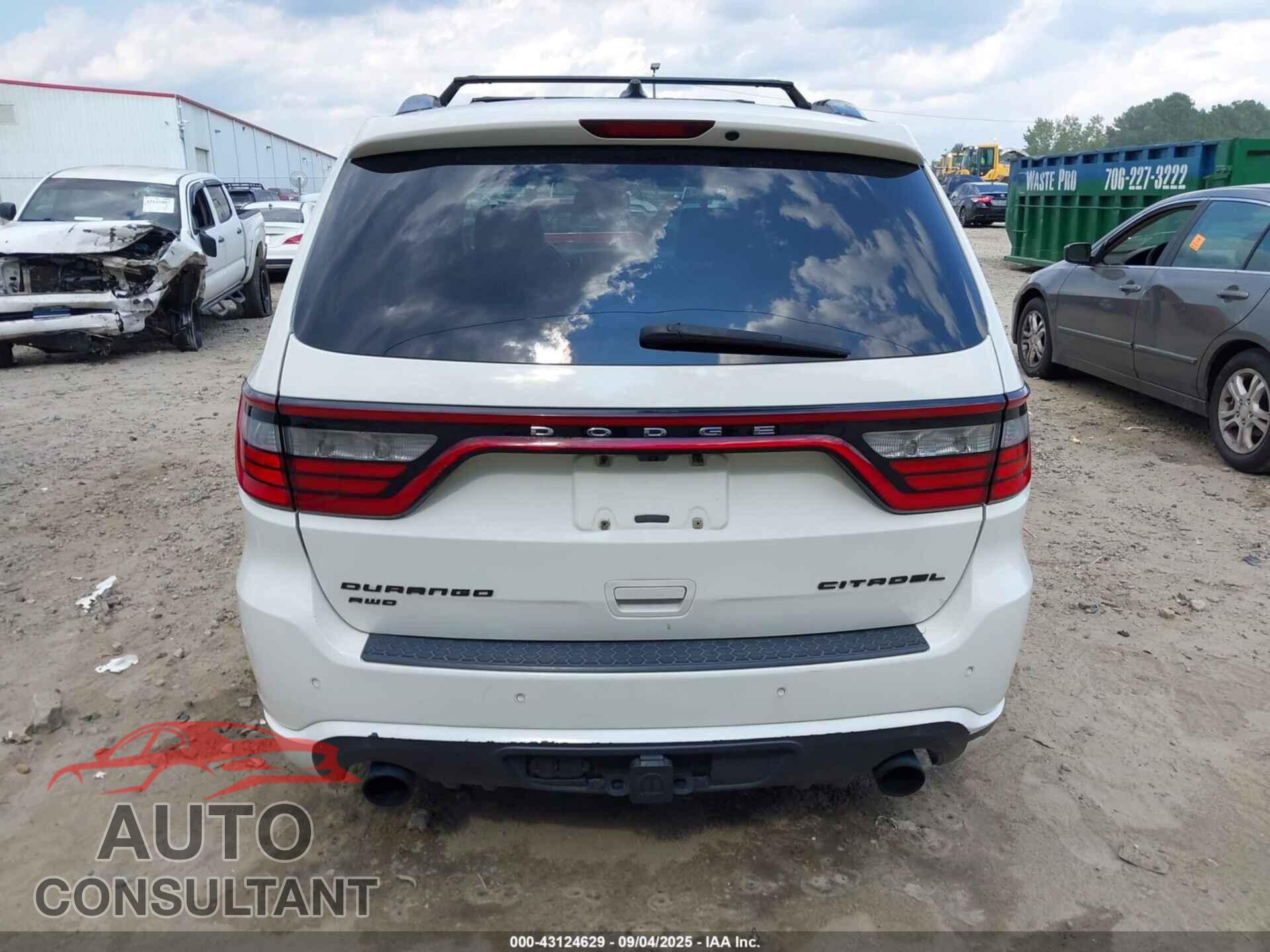 DODGE DURANGO 2012 - 1C4SDJET4CC205099