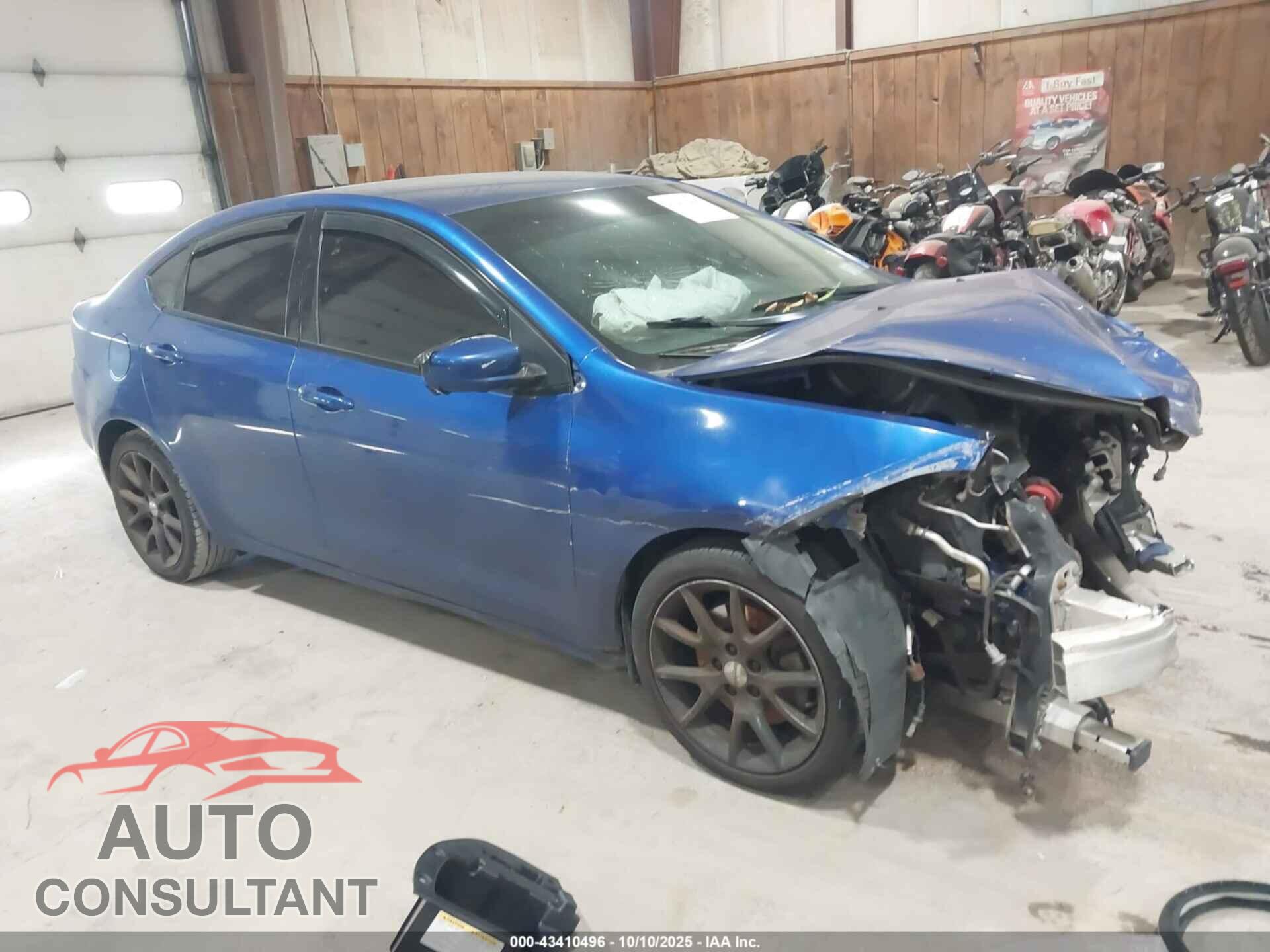 DODGE DART 2013 - 1C3CDFBA4DD331967
