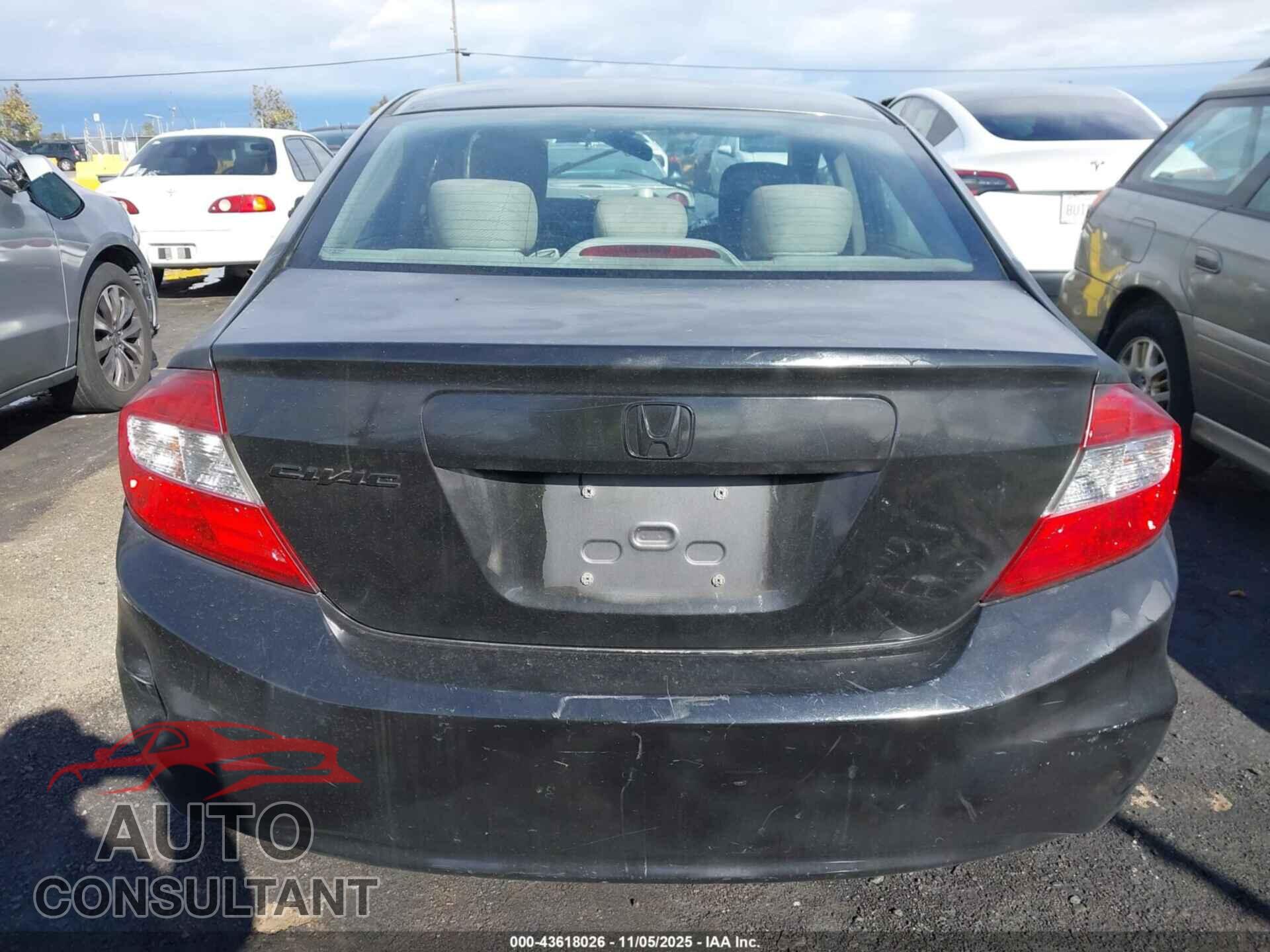 HONDA CIVIC 2012 - 19XFB2F57CE041028