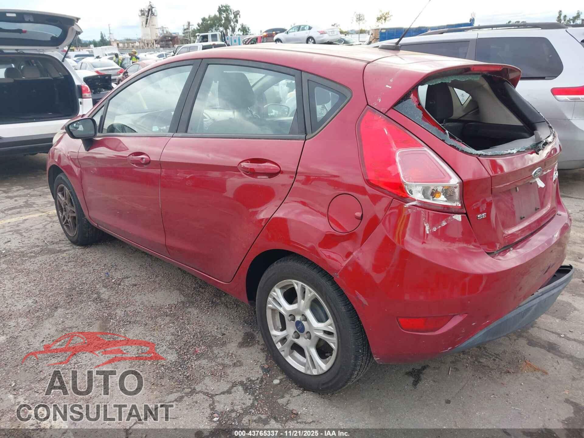 FORD FIESTA 2017 - 3FADP4EJ4HM125927