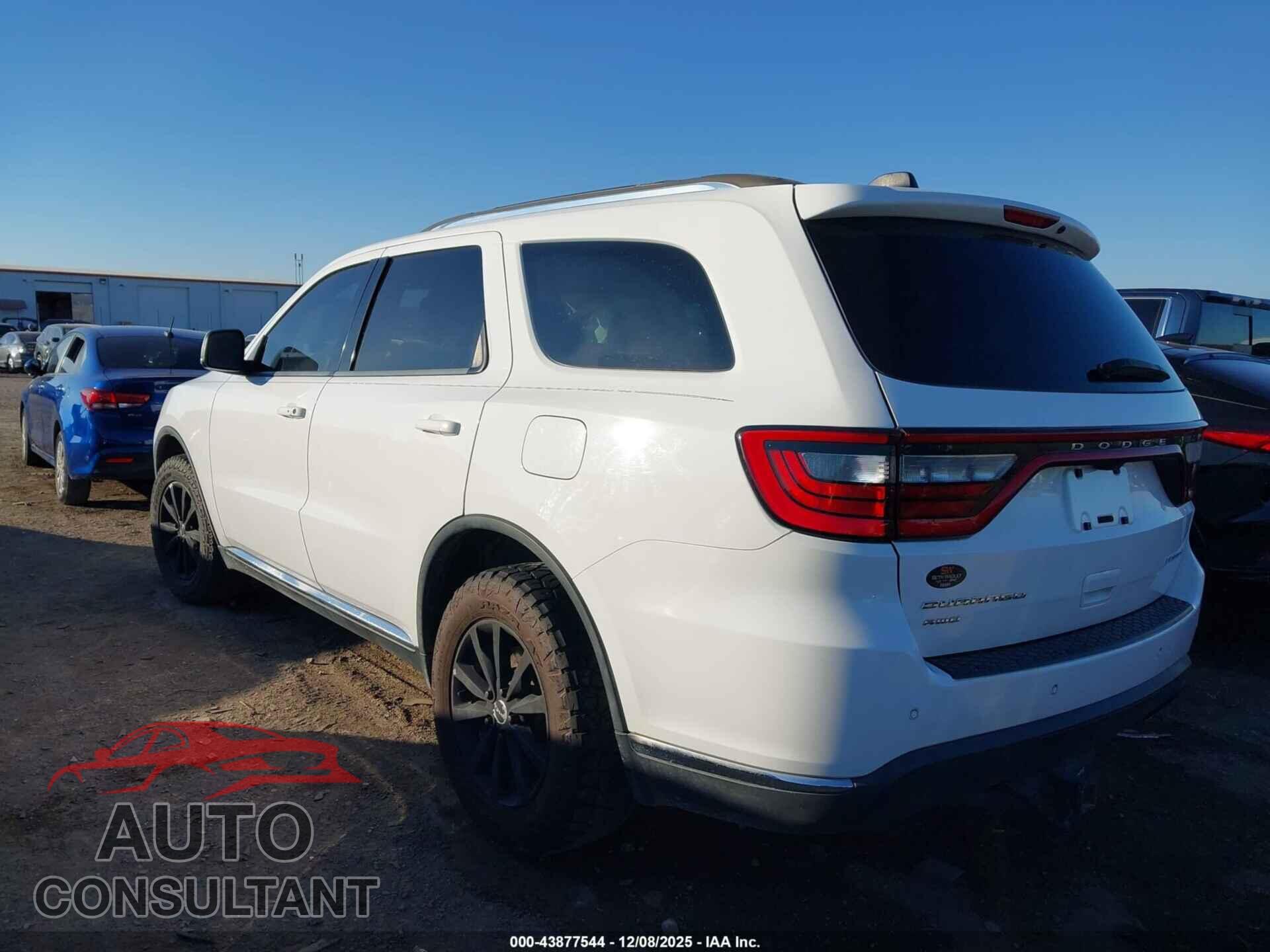 DODGE DURANGO 2016 - 1C4RDJDG8GC474148