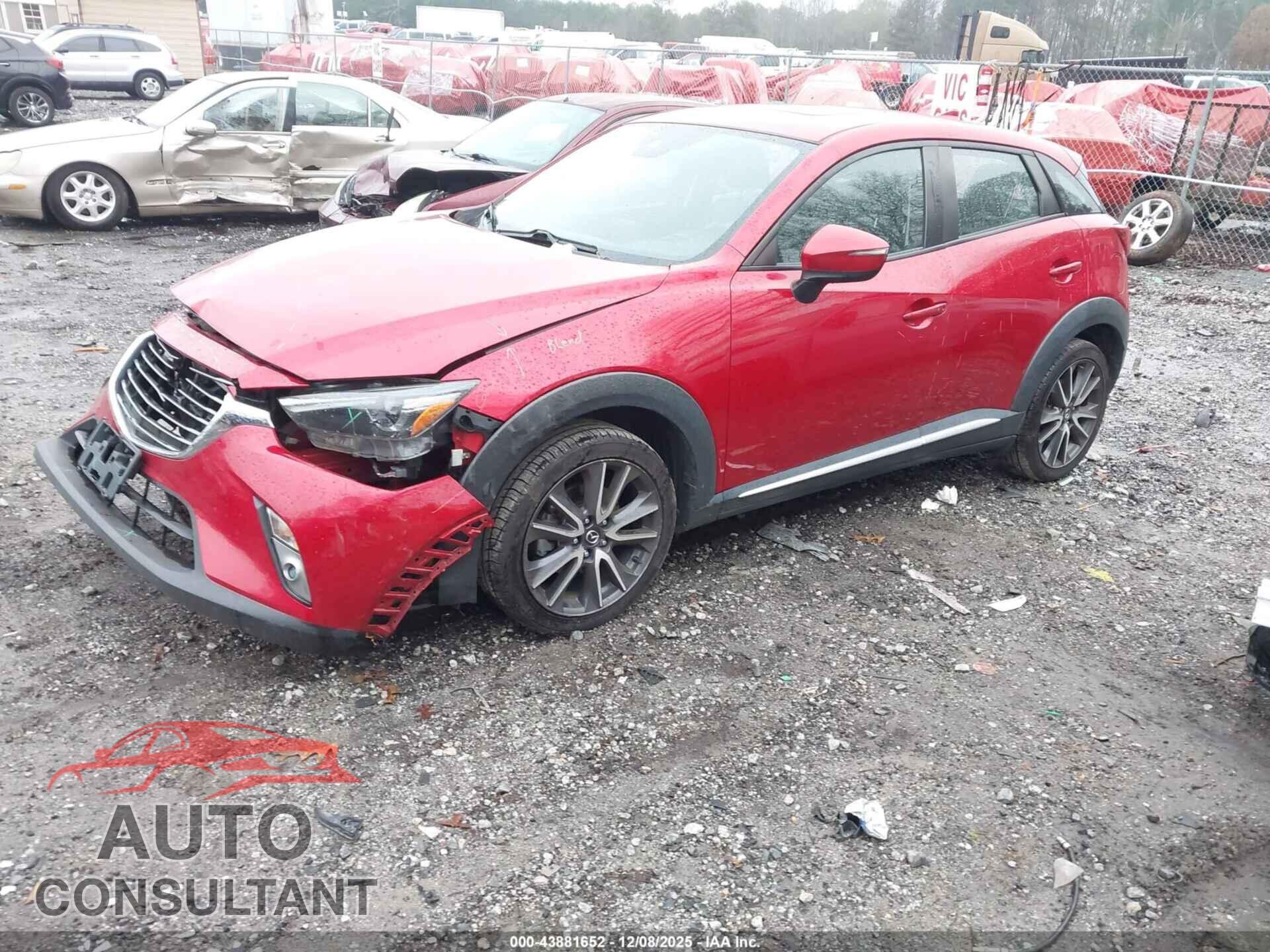 MAZDA CX-3 2018 - JM1DKFD76J0311245